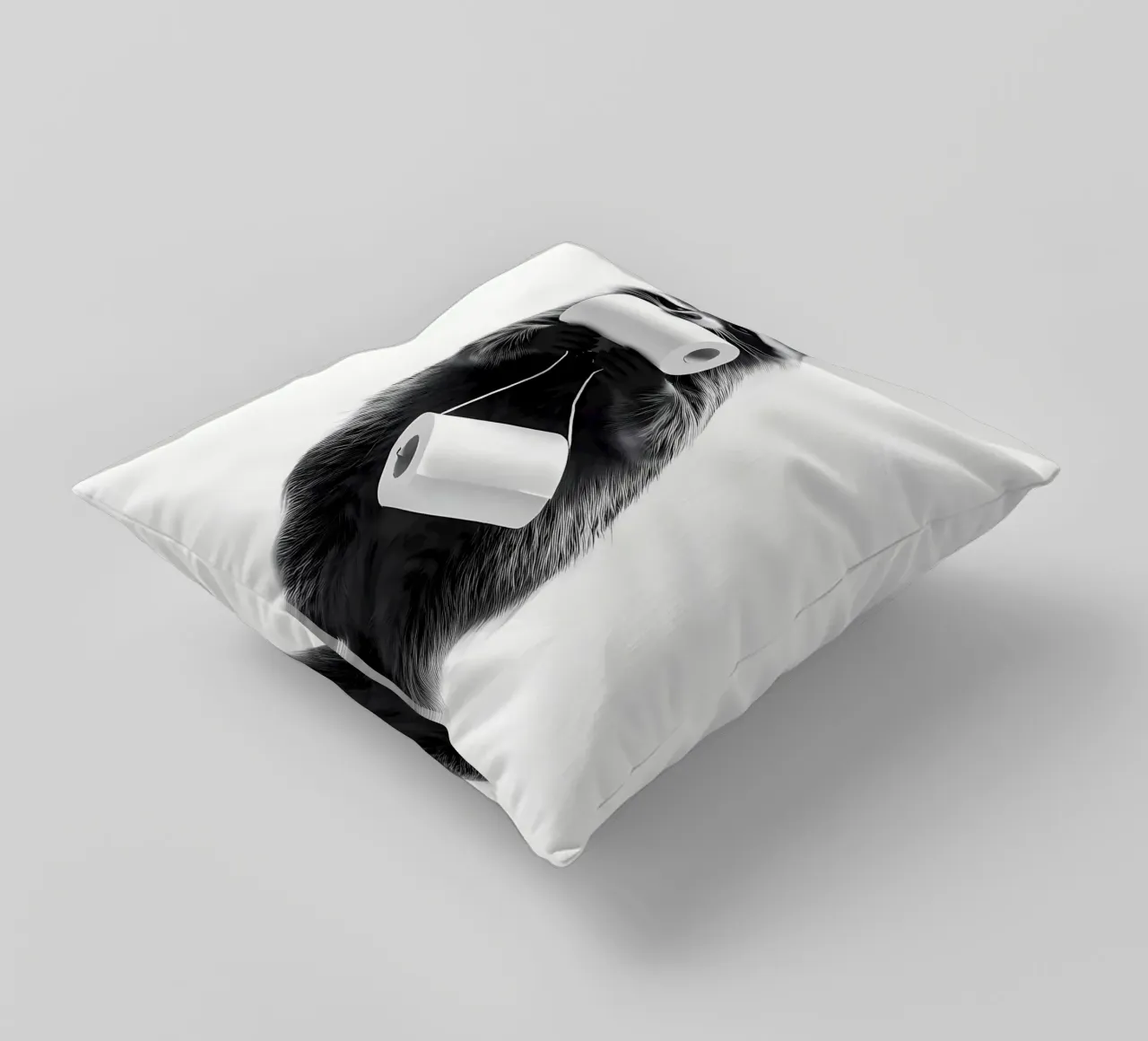 Animale procione Bagno cuscino da Adrian Patel