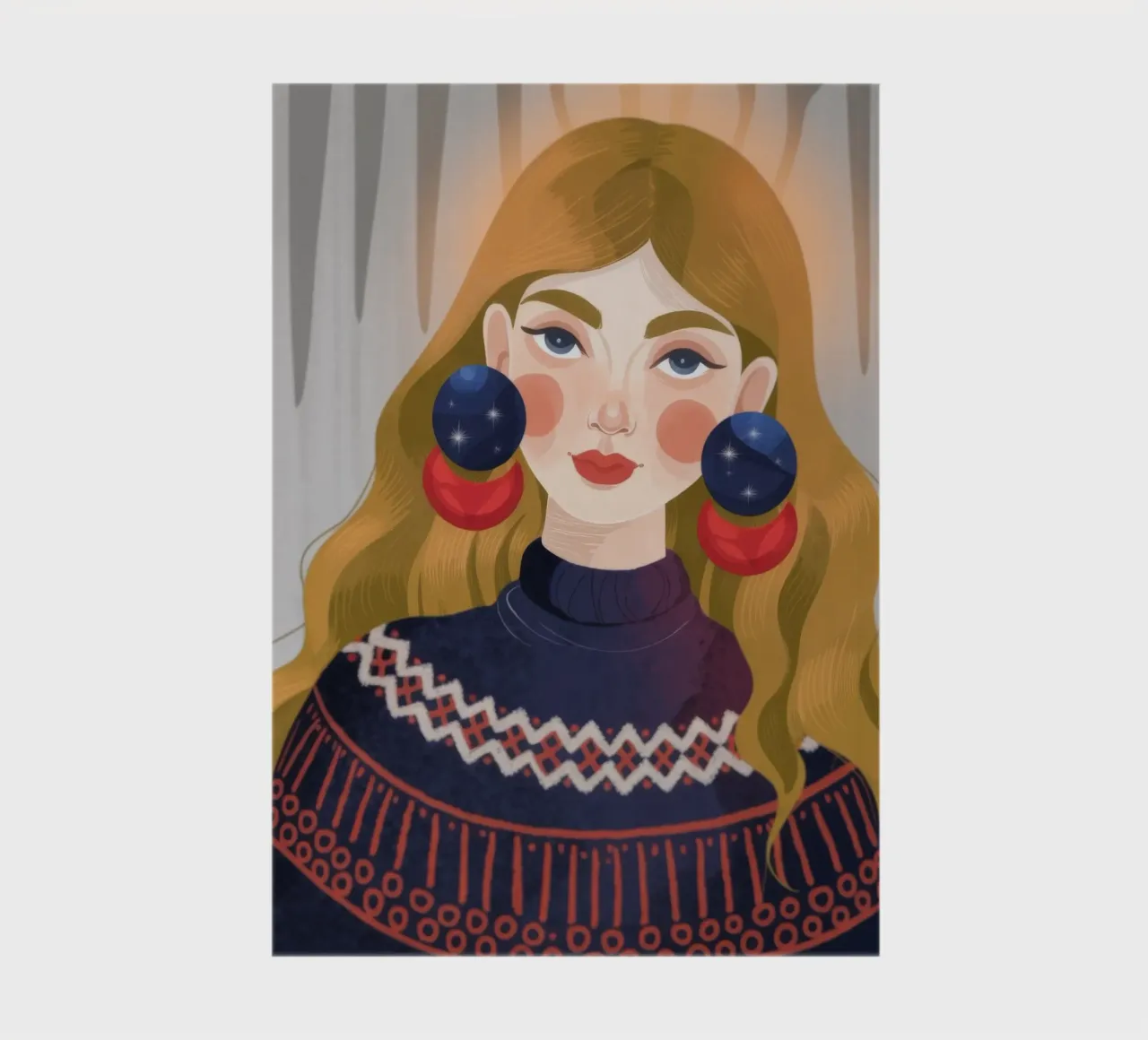 Nordic Elegance Portrait notebook by Lumina Vision