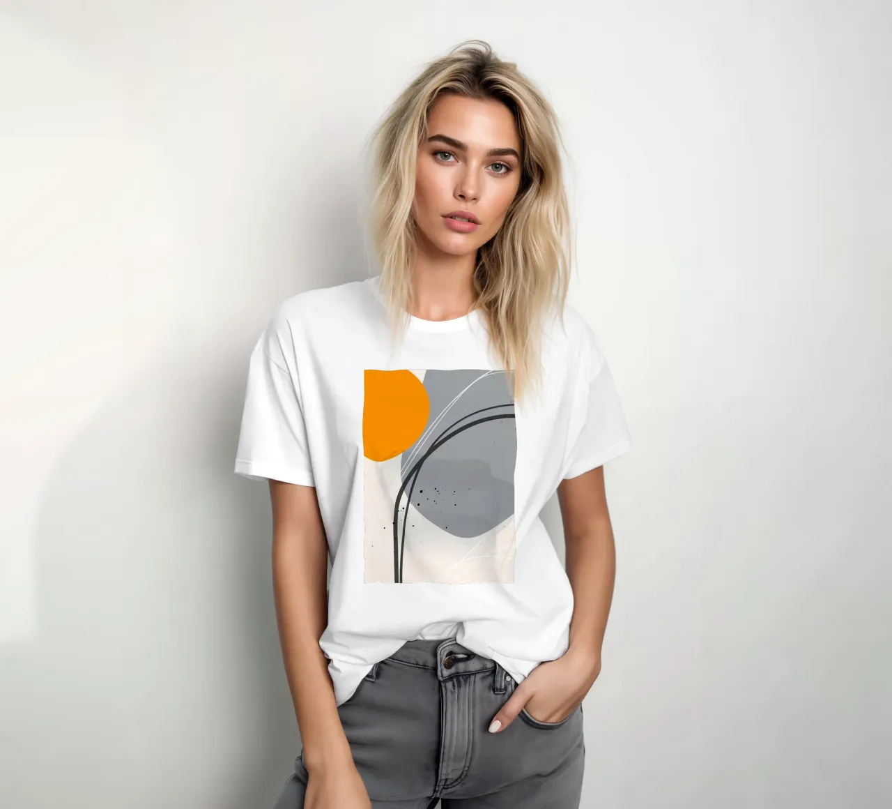 Abstract Minimalistic 2 t-shirt by Aiden Garcia