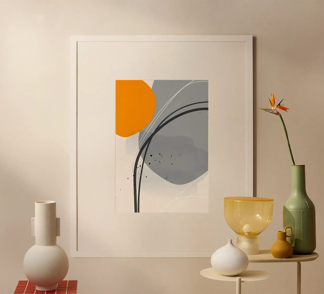 Abstract Minimalistic 2 hahnemühle by Aiden Garcia