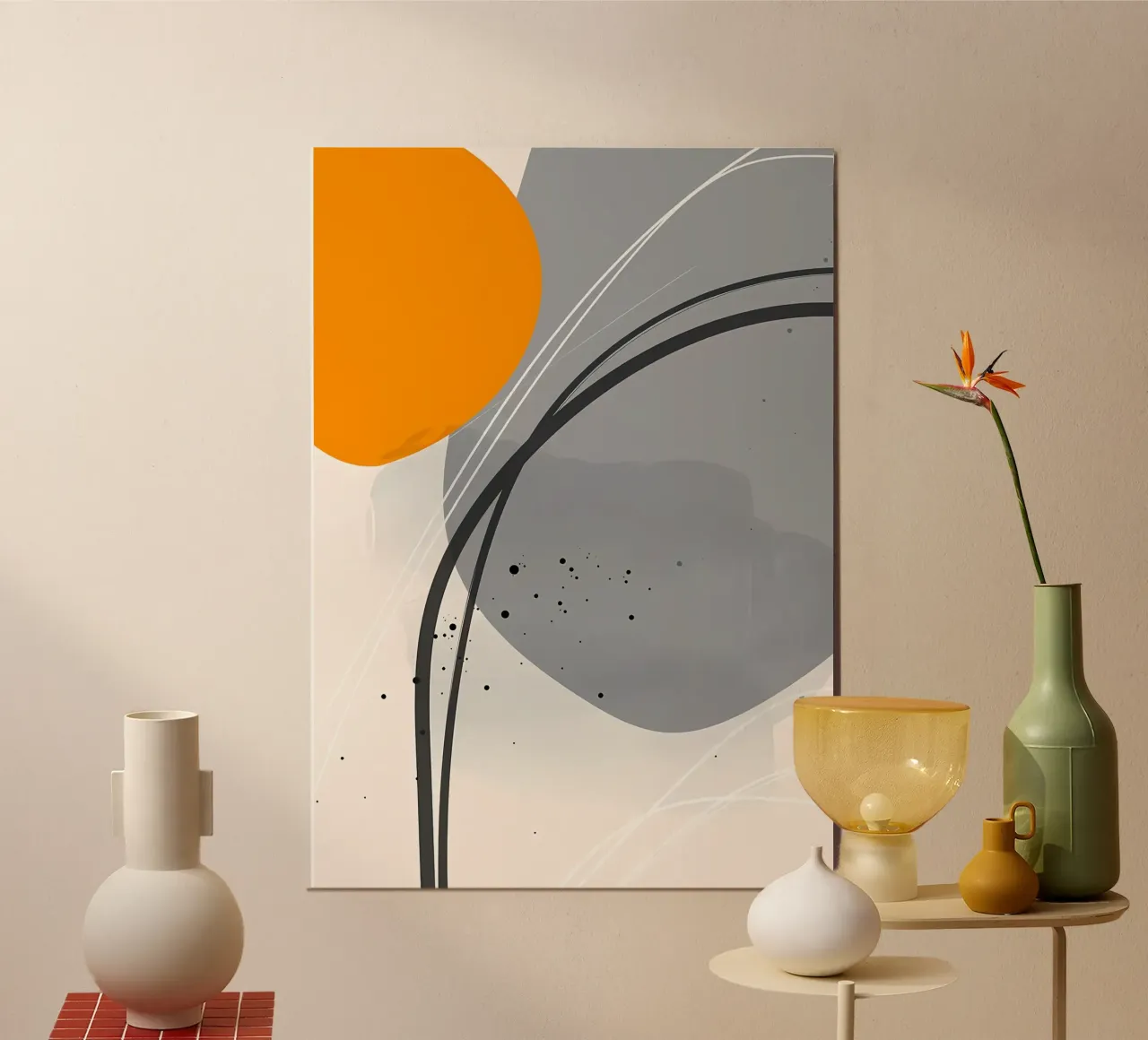 Abstract Minimalistic 2 hahnemühle by Aiden Garcia