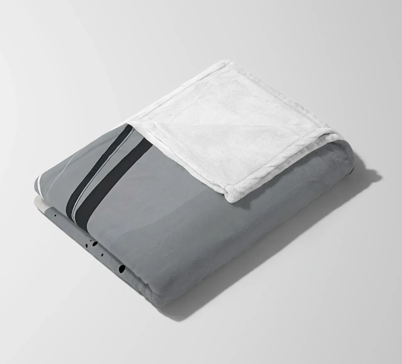 Abstract Minimalistic 2 fleece blanket by Aiden Garcia