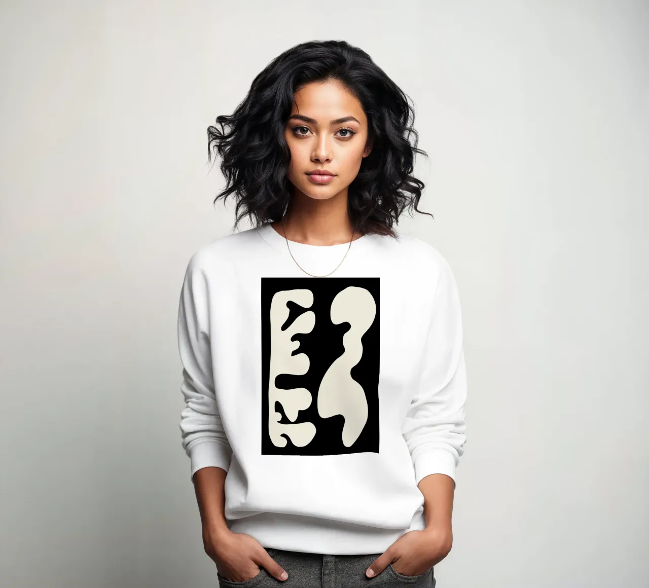 In Conversation Sweatshirt von Graphite