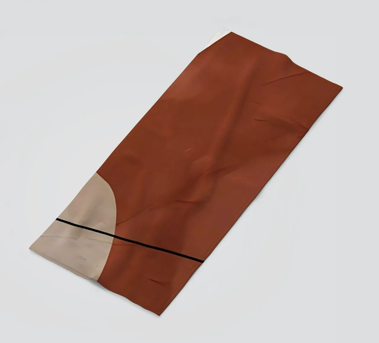 ORGANIC ABSTRACT 140B beach towel by Aiden Garcia