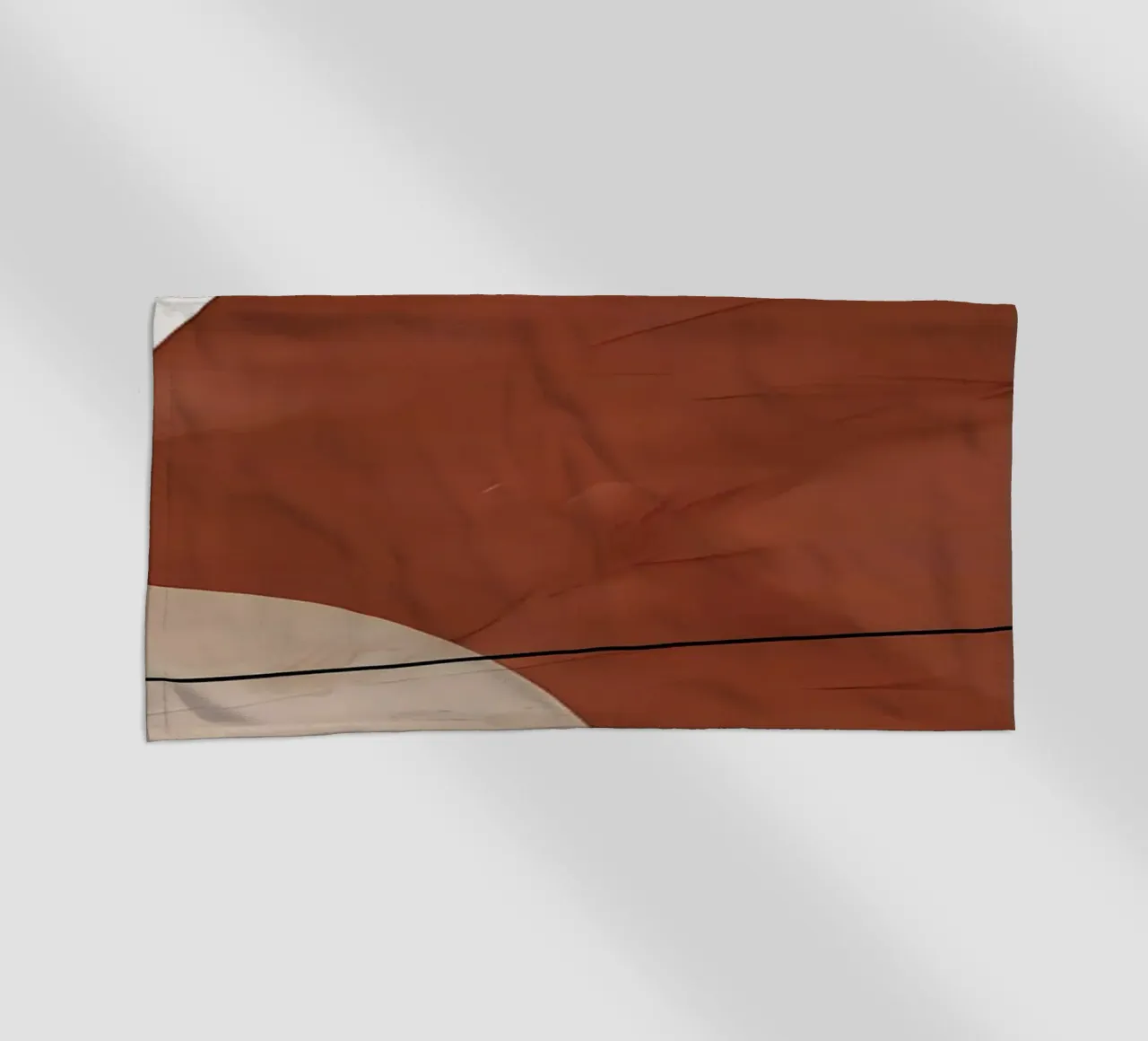 ORGANIC ABSTRACT 140B beach towel by Aiden Garcia