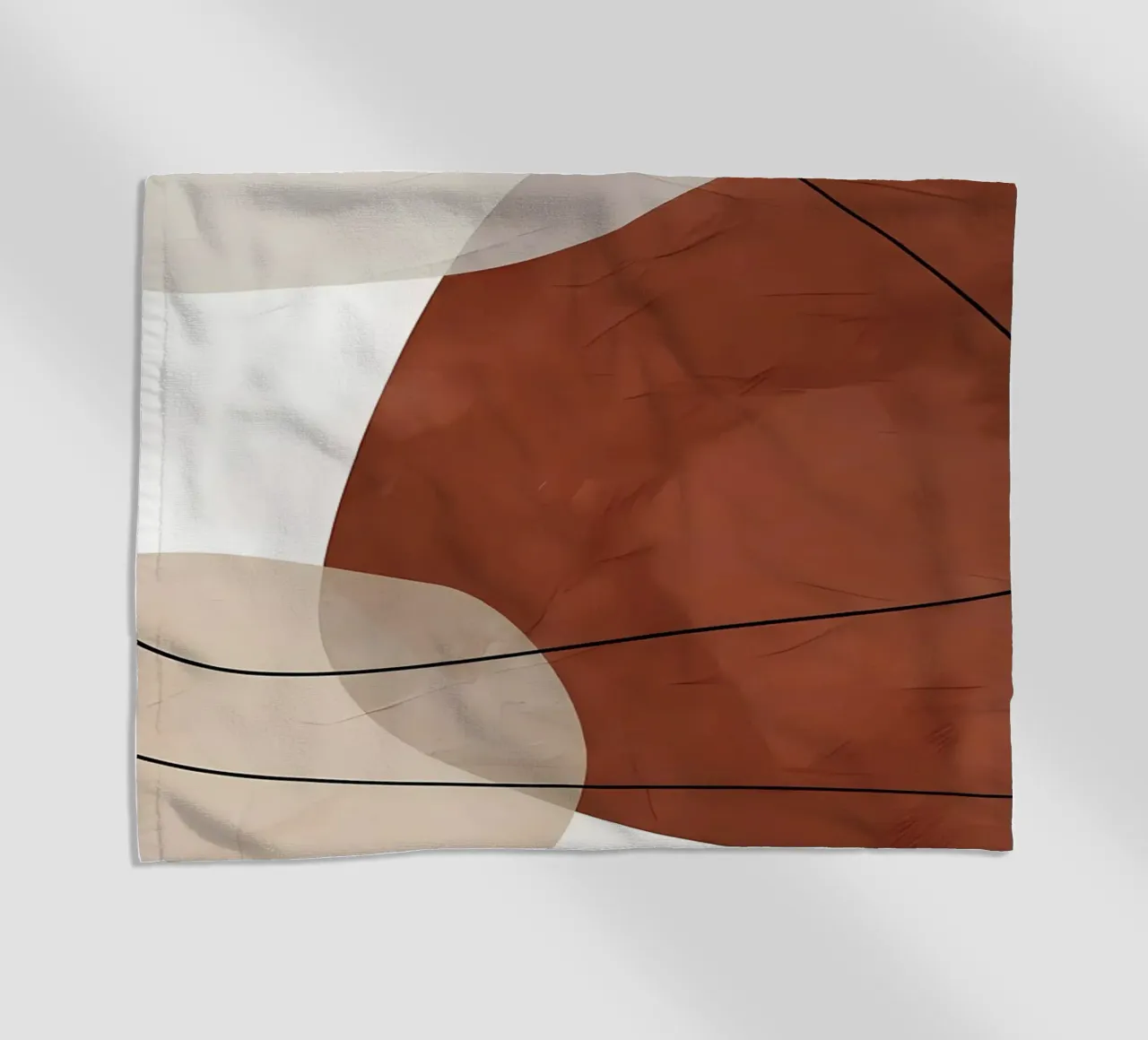 ORGANIC ABSTRACT 140B beach towel by Aiden Garcia
