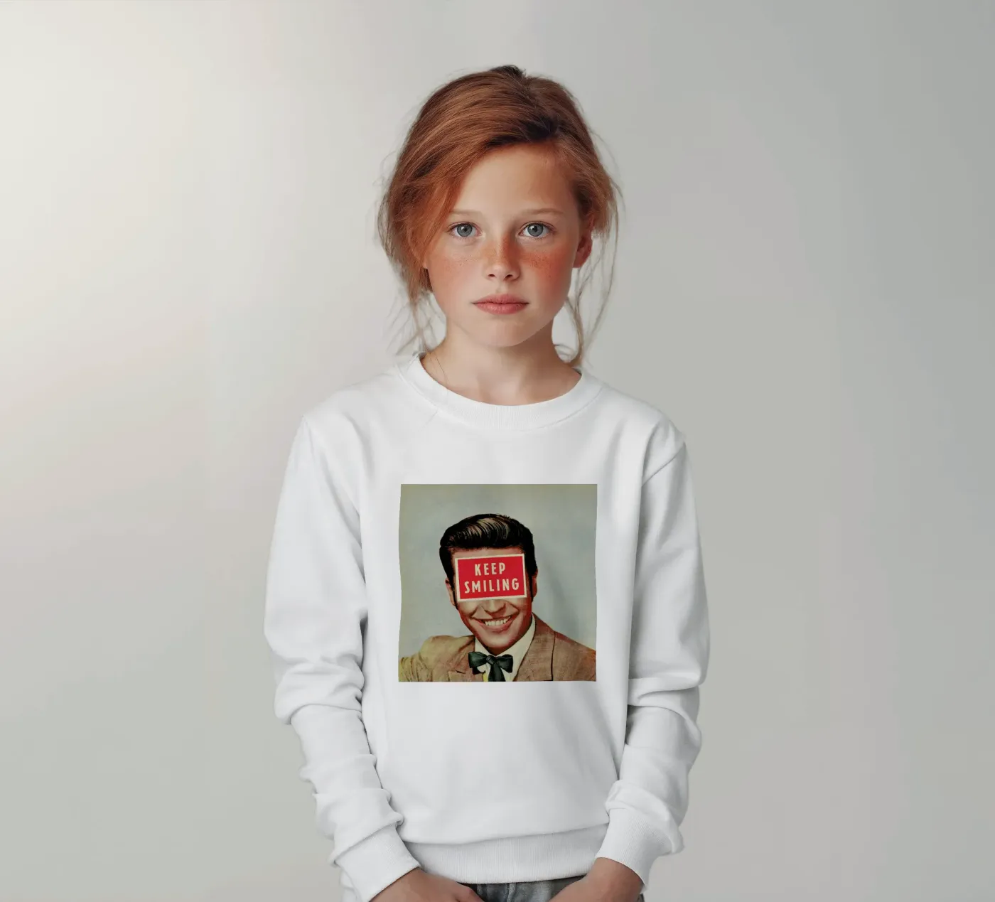 Solid Advice kids sweatshirt by Sammy Slabbinck