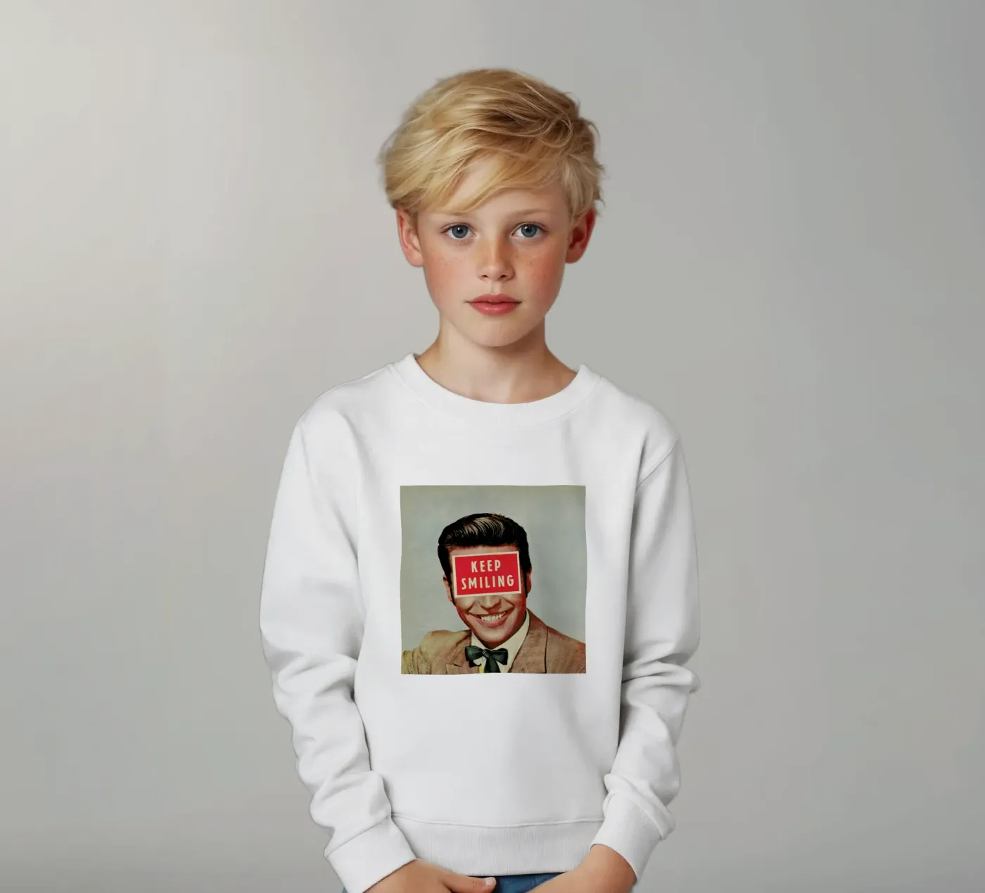 Solid Advice kids sweatshirt by Sammy Slabbinck