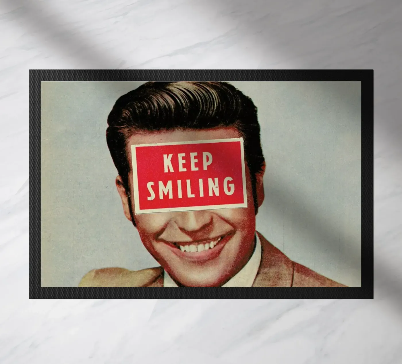 Solid Advice deurmat van Sammy Slabbinck