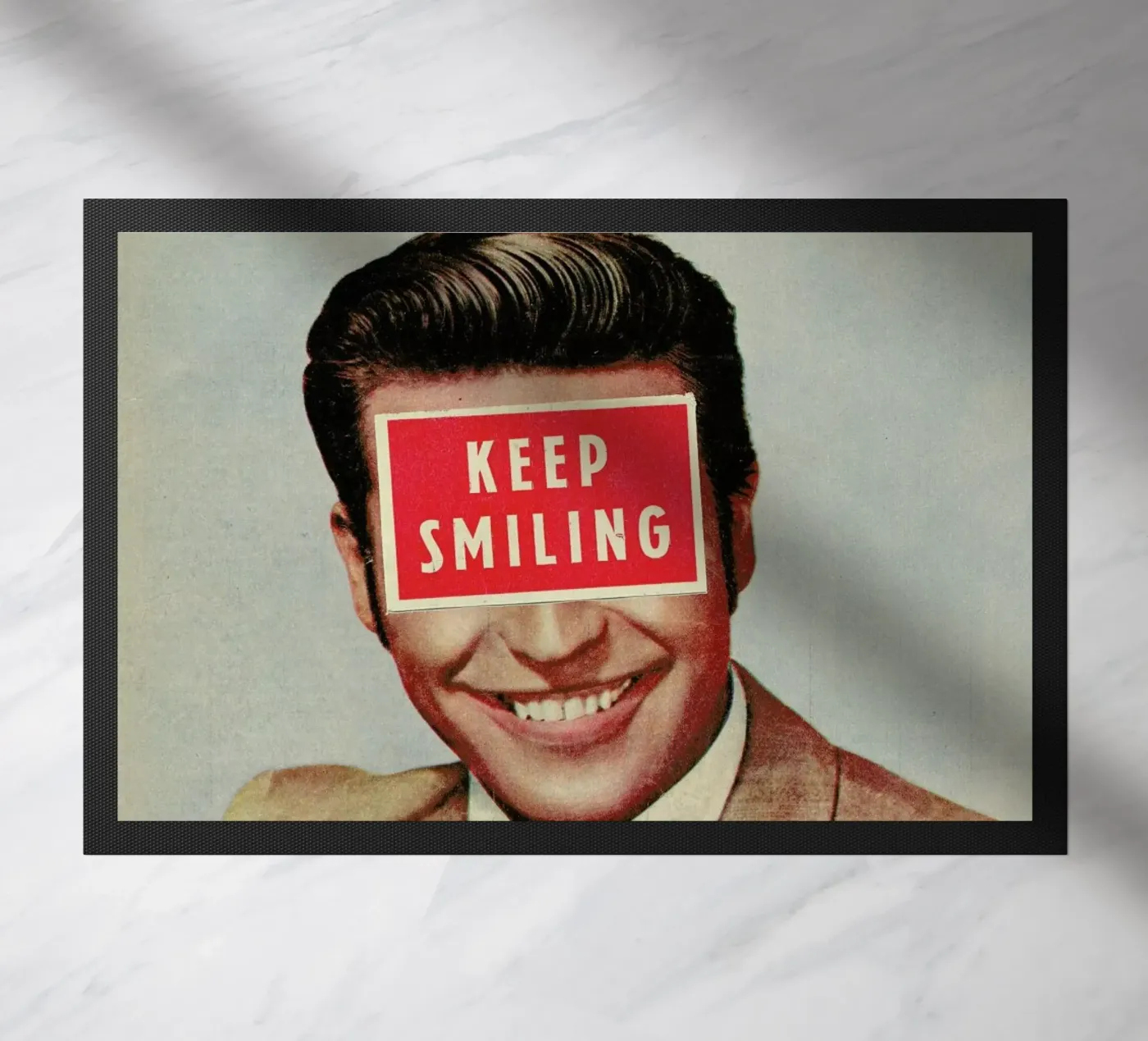 Solid Advice deurmat van Sammy Slabbinck