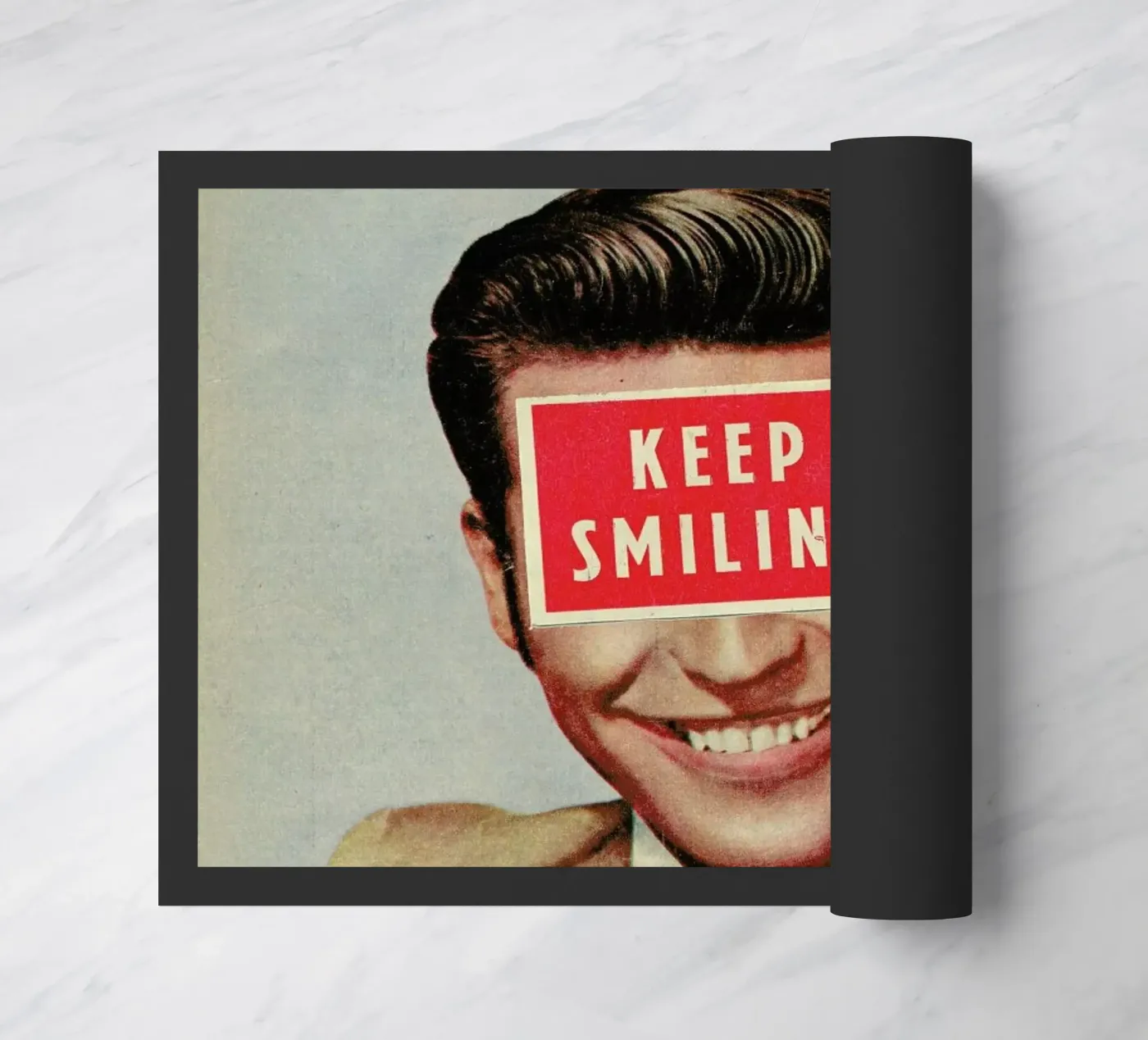 Solid Advice deurmat van Sammy Slabbinck