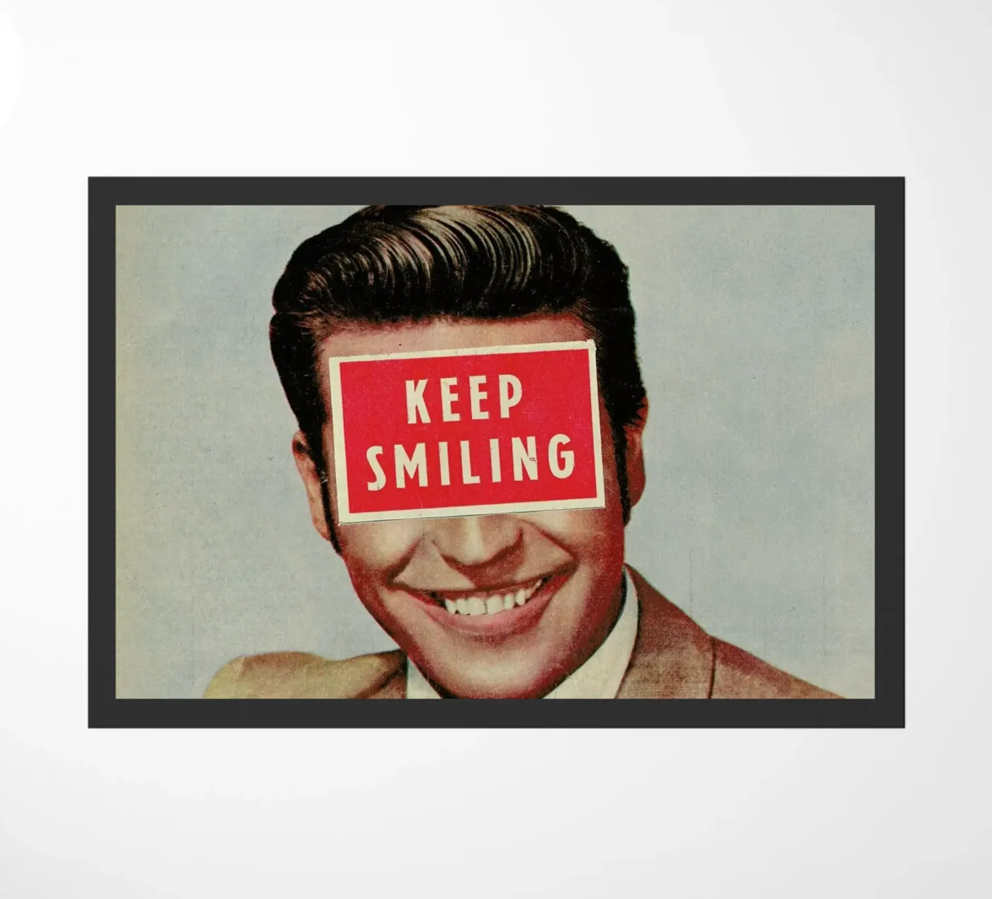 Solid Advice deurmat van Sammy Slabbinck