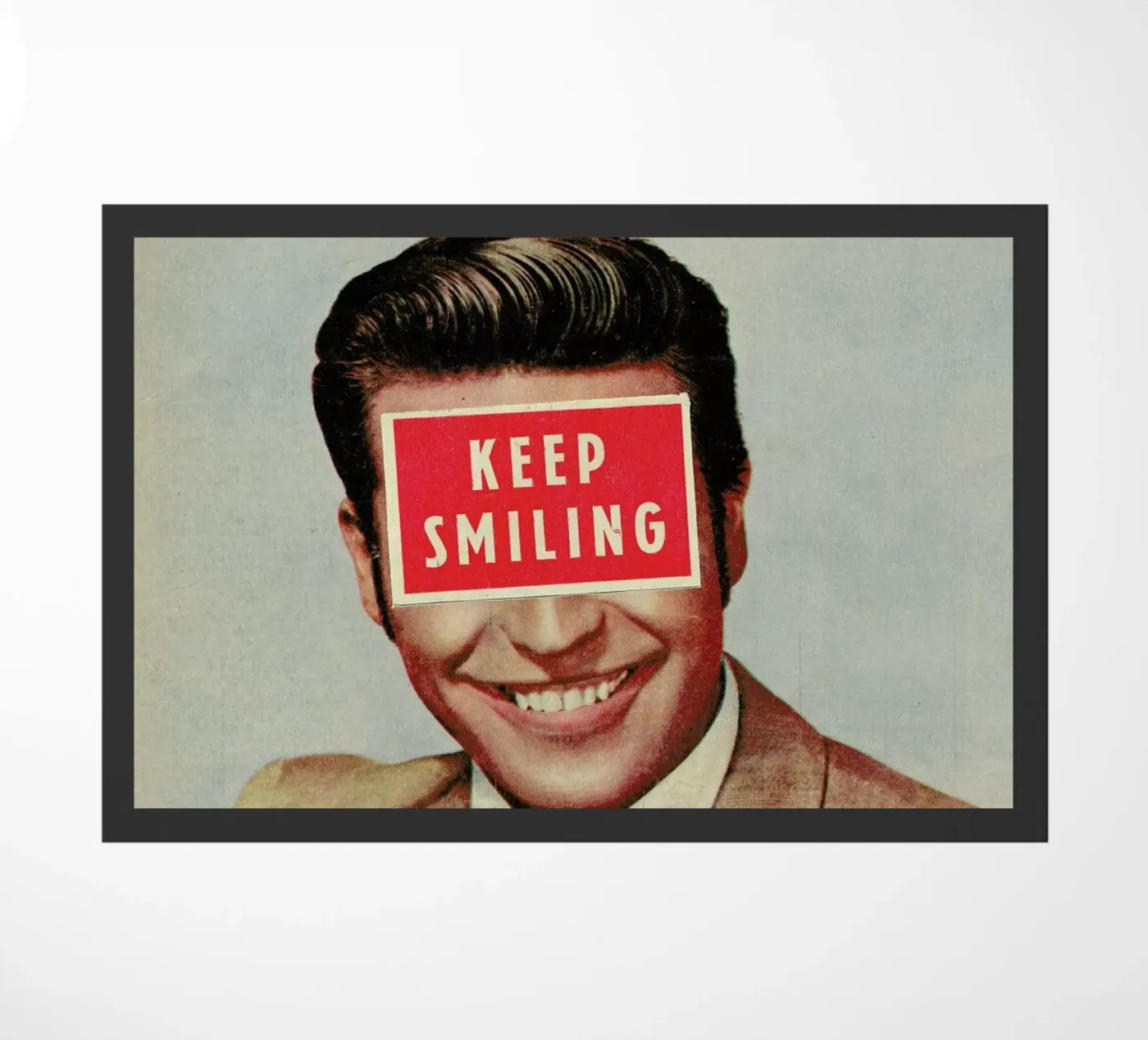 Solid Advice deurmat van Sammy Slabbinck