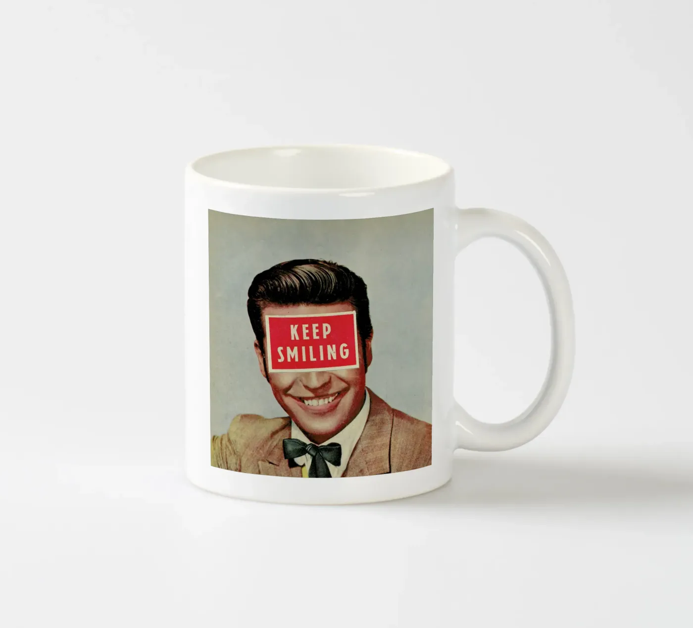 Solid Advice ceramic mug by Sammy Slabbinck