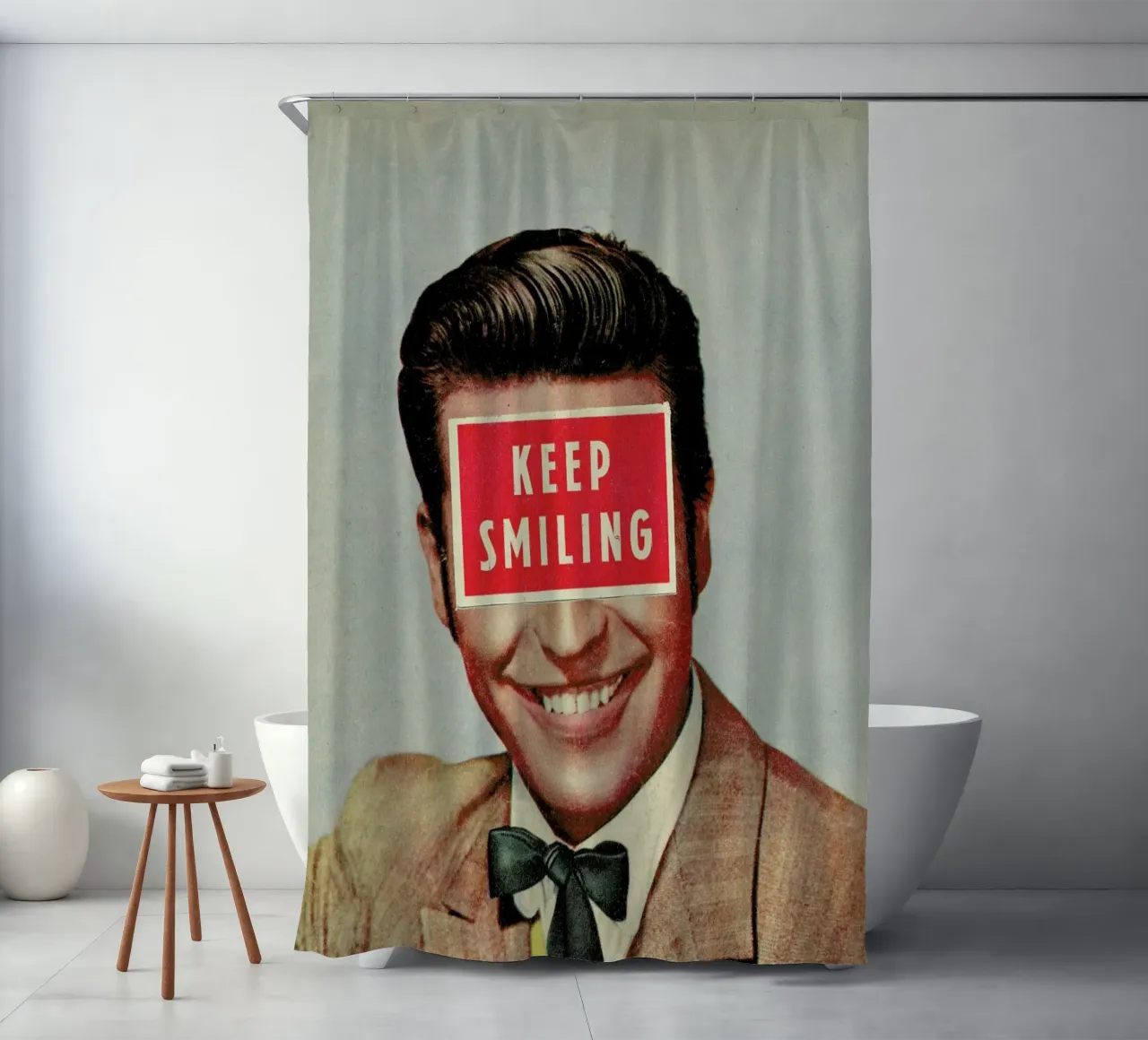 Solid Advice Duschvorhang von Sammy Slabbinck