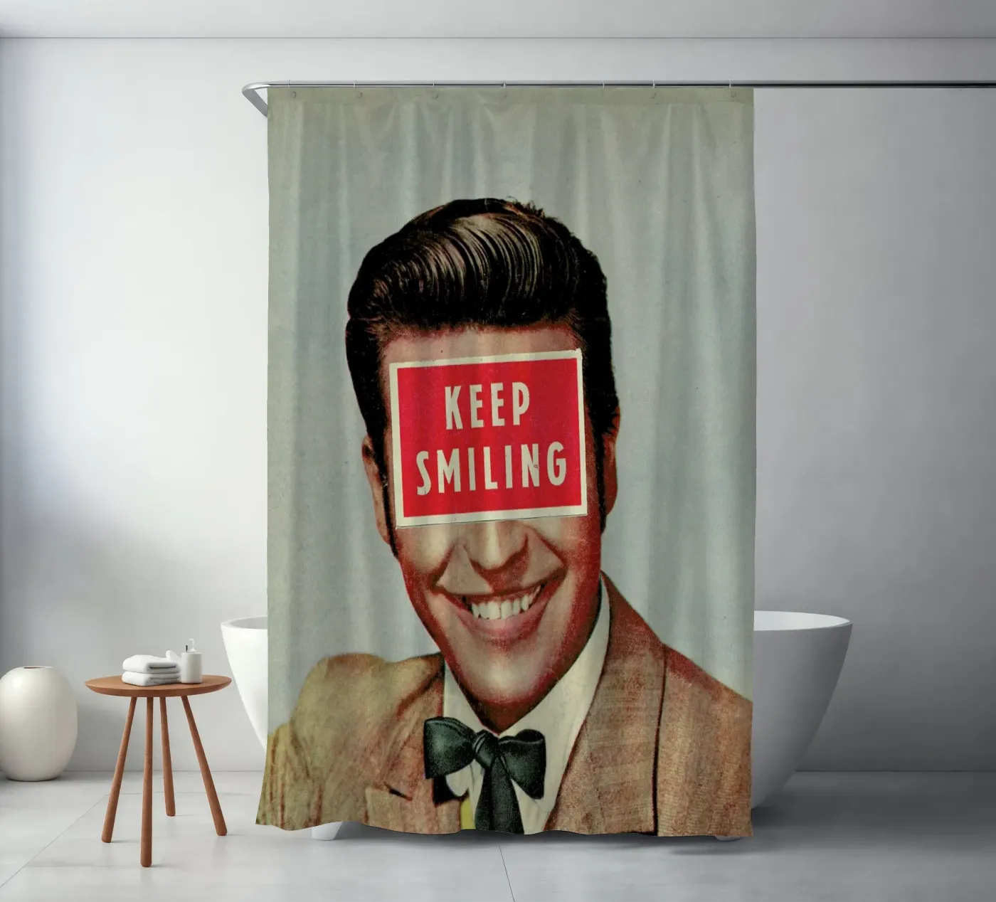 Solid Advice Duschvorhang von Sammy Slabbinck
