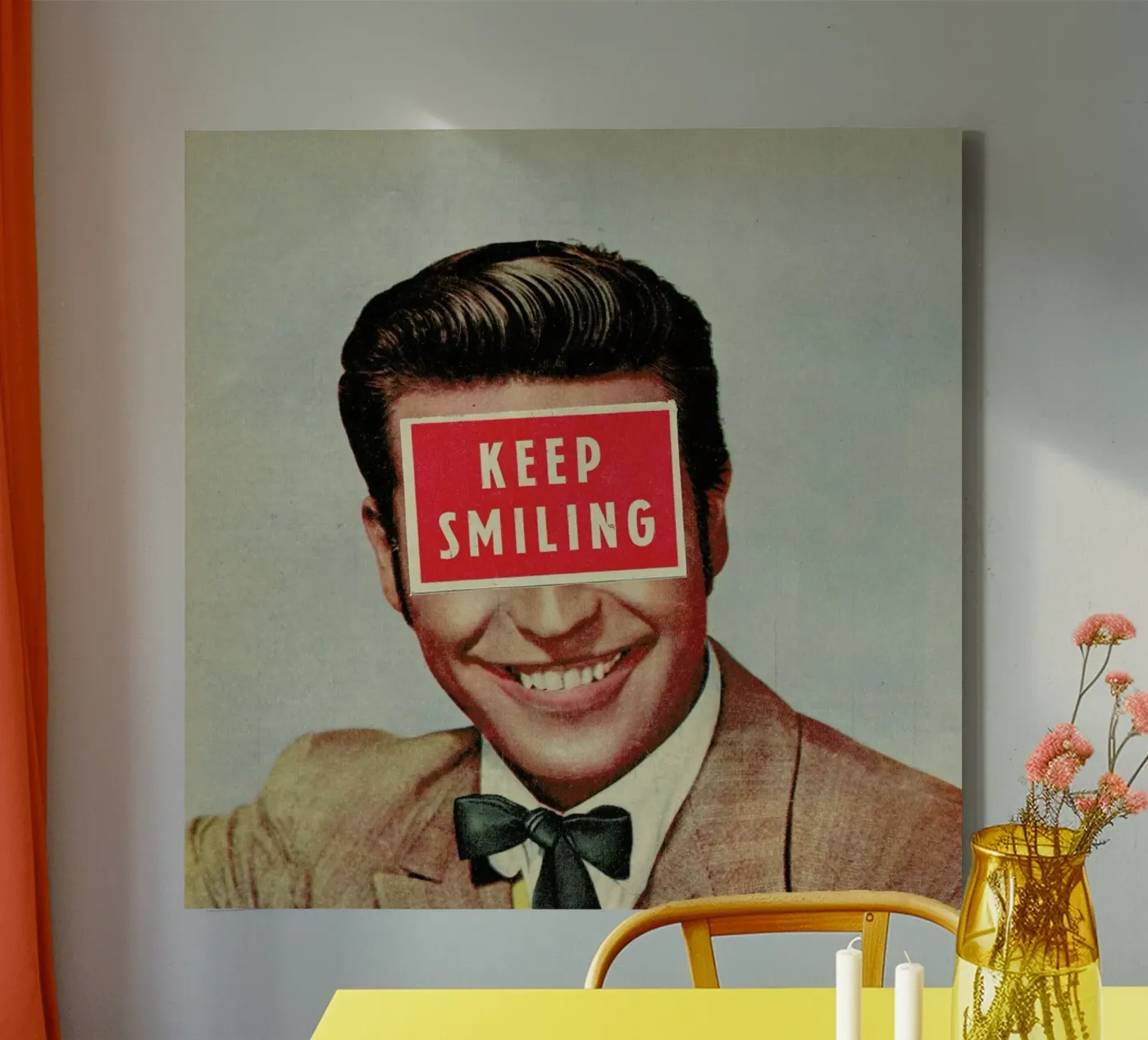 Solid Advice toile de Sammy Slabbinck