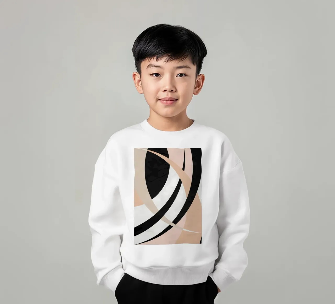 FORME GEOMETRICHE ASTRATTE felpa bambino da Aiden Garcia