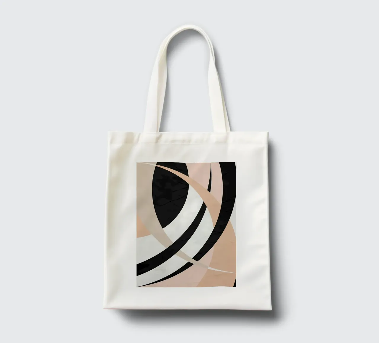 FORME GEOMETRICHE ASTRATTE borsa in juta da Aiden Garcia