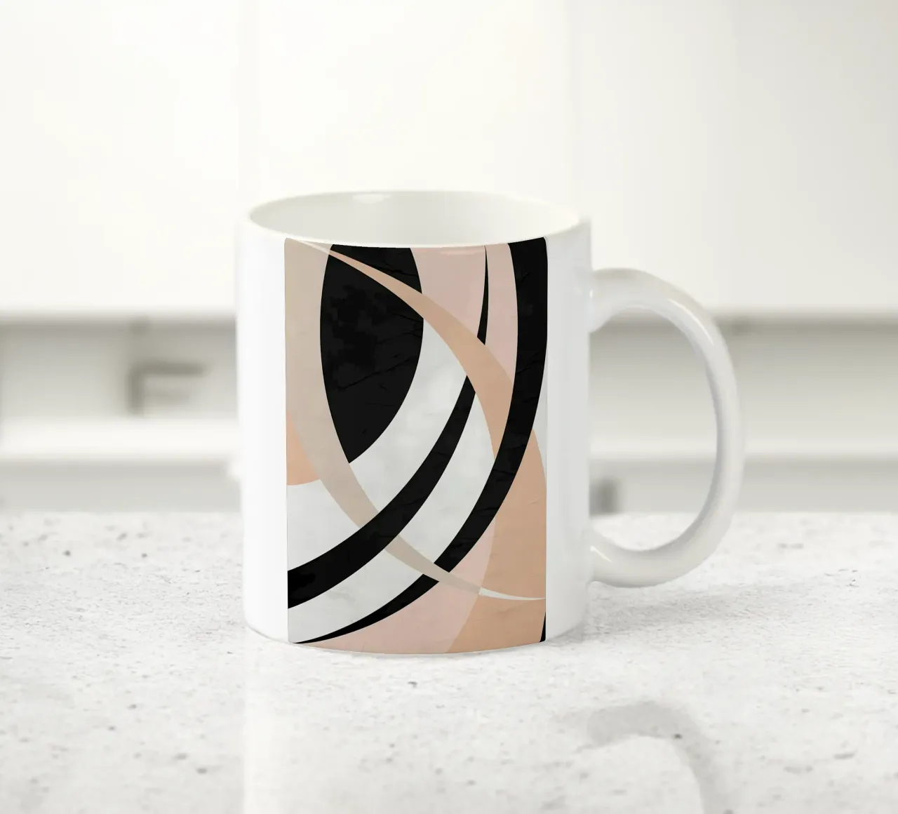 FORME GEOMETRICHE ASTRATTE tazza in ceramica da Aiden Garcia