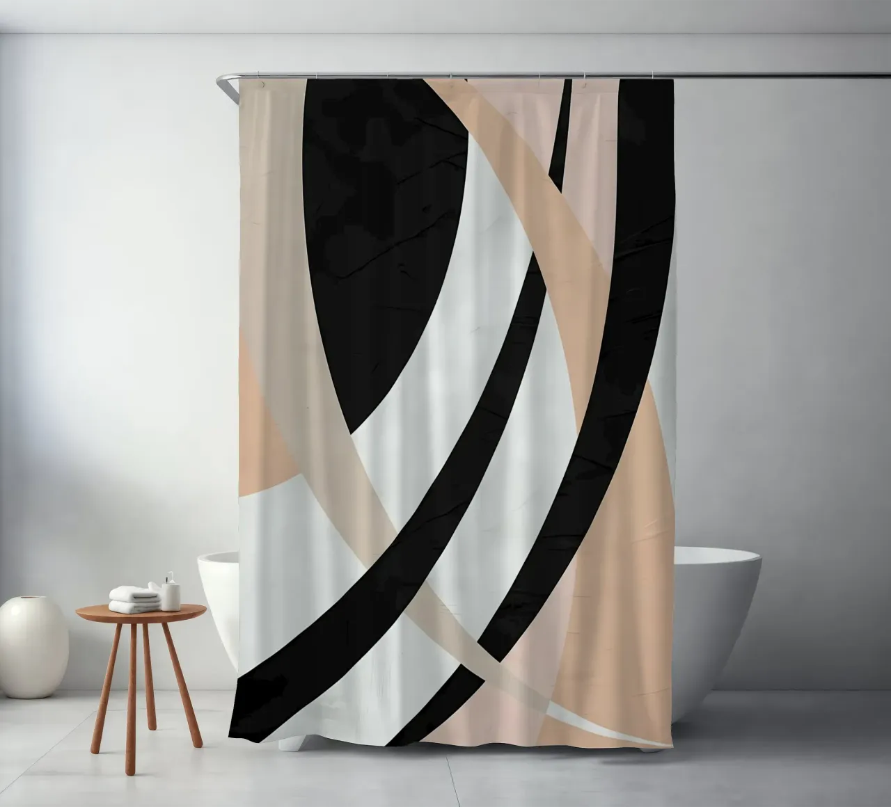 FORME GEOMETRICHE ASTRATTE tenda da doccia da Aiden Garcia