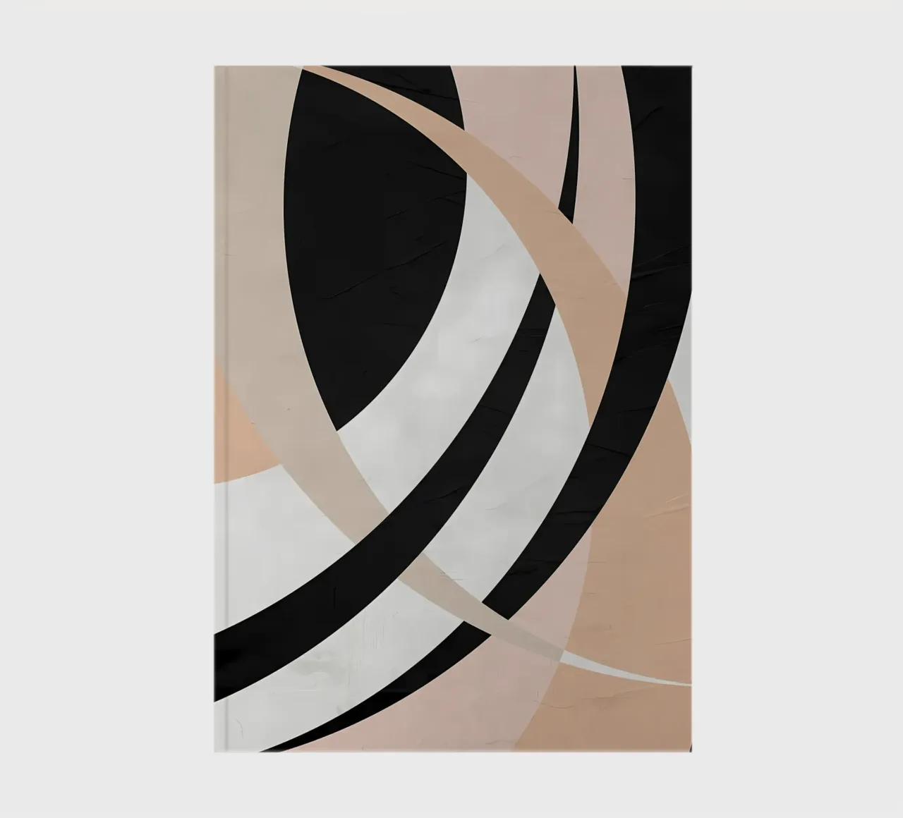 GEOMETRIC ABSTRACT SHAPES notebook by Aiden Garcia