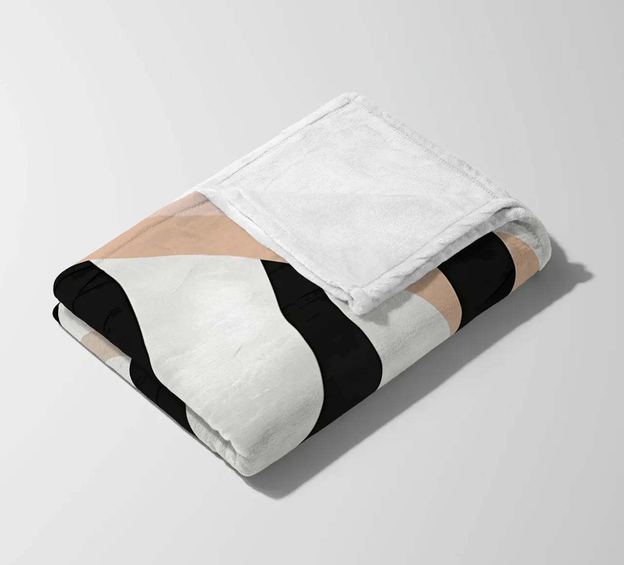 FORME GEOMETRICHE ASTRATTE coperta in pile da Aiden Garcia