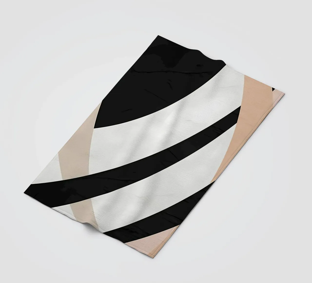 FORME GEOMETRICHE ASTRATTE coperta in pile da Aiden Garcia