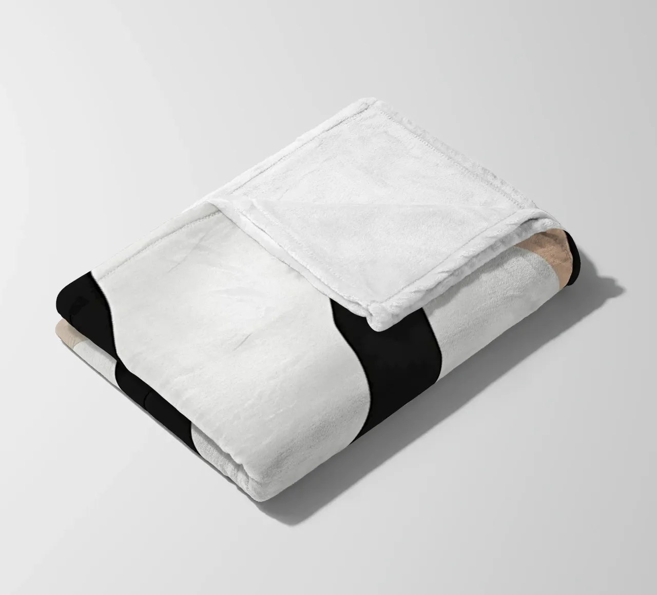 FORME GEOMETRICHE ASTRATTE coperta in pile da Aiden Garcia