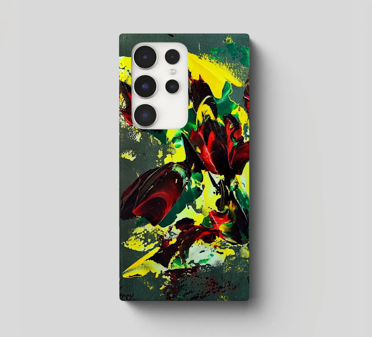 MESSAGE FROM THE HEART 7. cover samsung da Thierry Vobmann Abstract painting