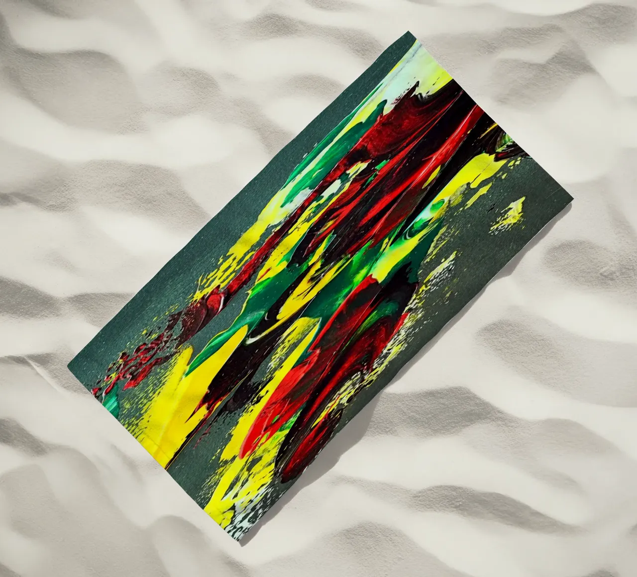 MESSAGE FROM THE HEART 7. telo mare da Thierry Vobmann Abstract painting