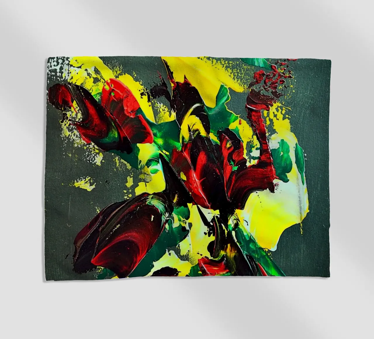 MESSAGE FROM THE HEART 7. telo mare da Thierry Vobmann Abstract painting