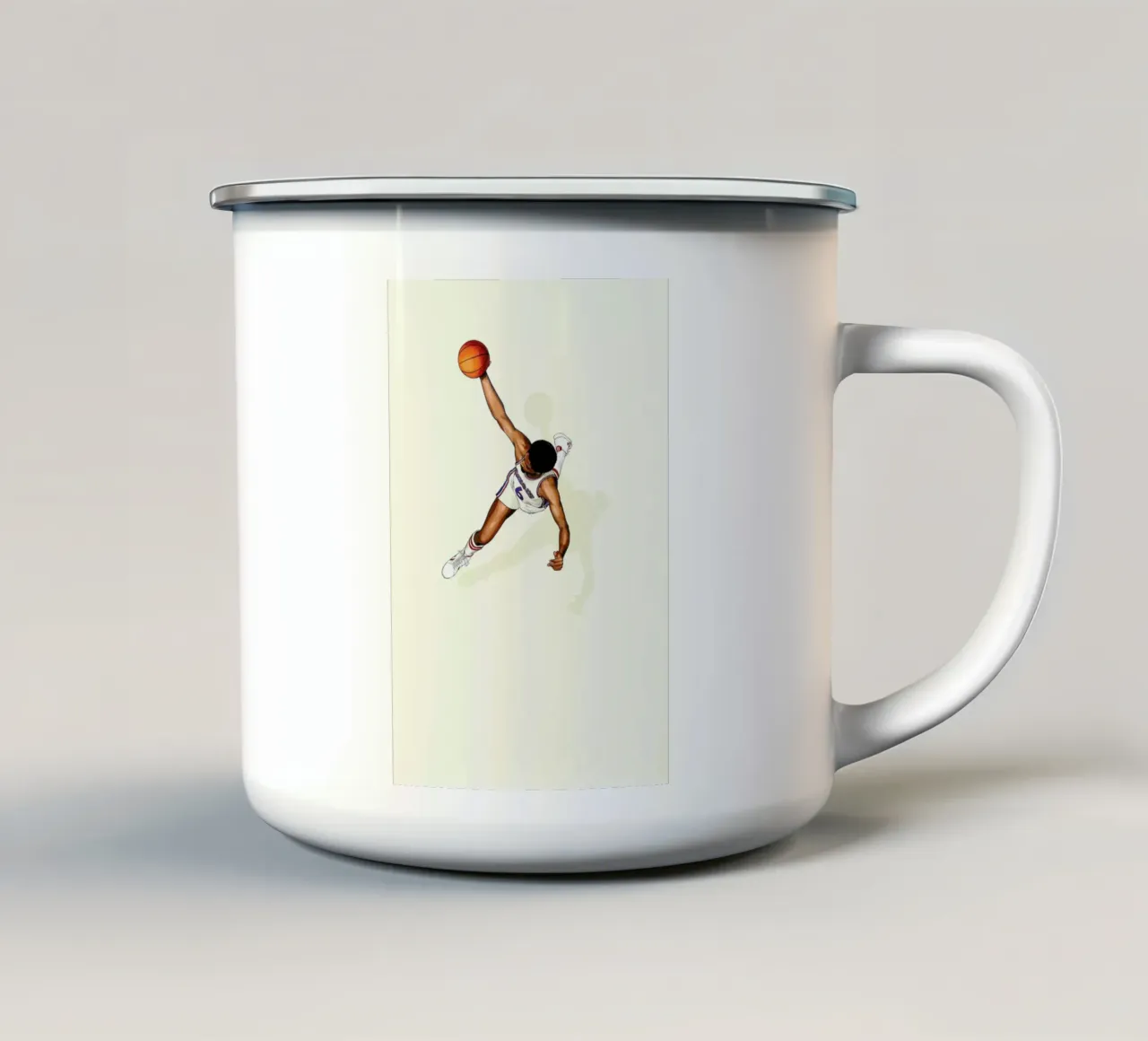 Frequent Fliers Drj tazza in smalto da Jason Ratliff