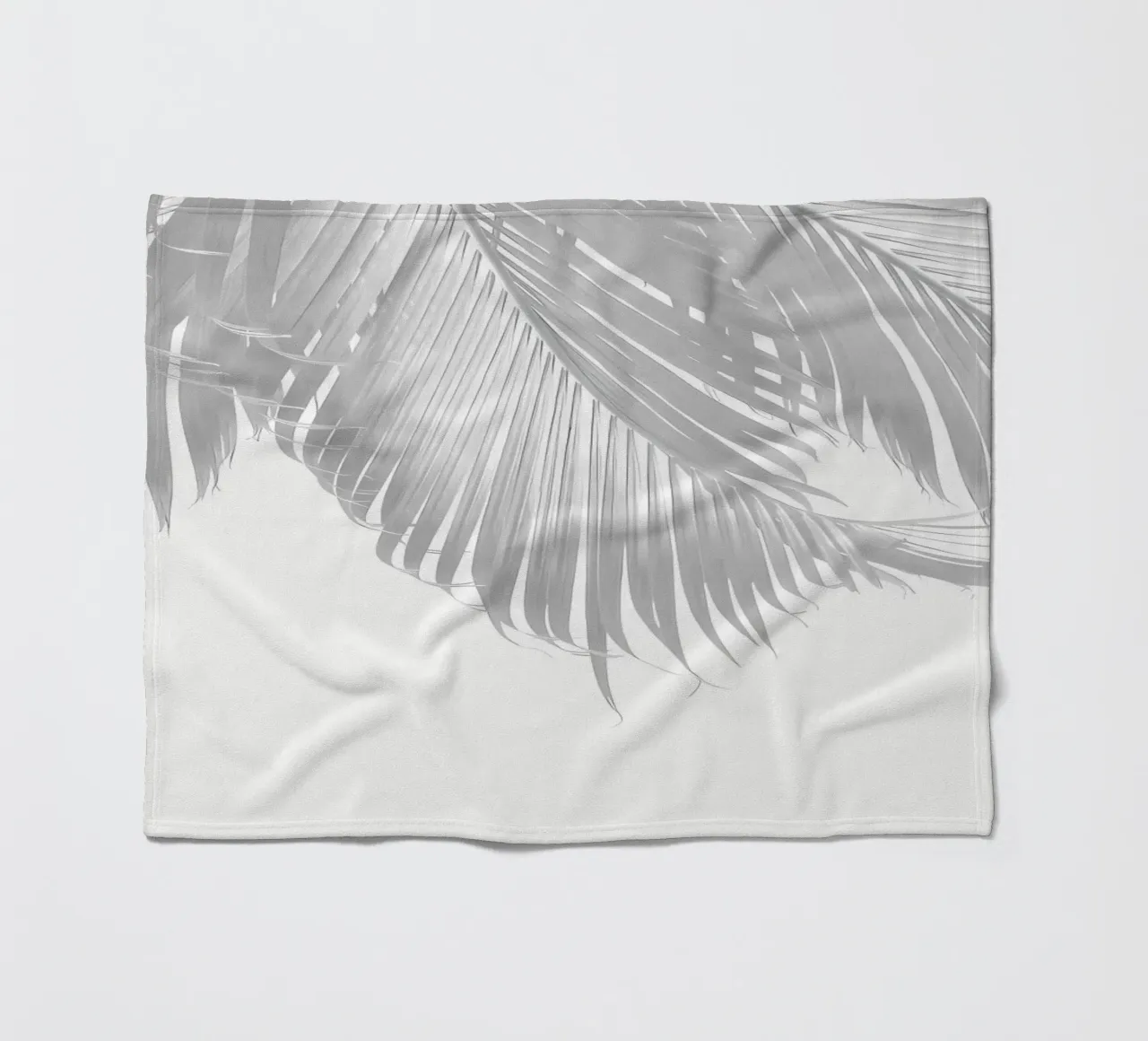 Foglie di palma Finesse 5 coperta in pile da Matthew Katz