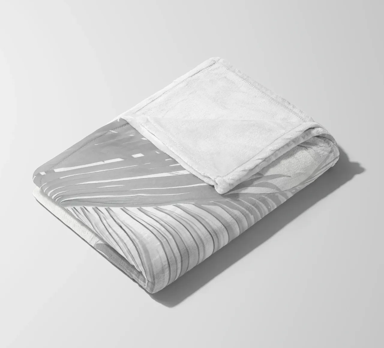 Foglie di palma Finesse 5 coperta in pile da Matthew Katz