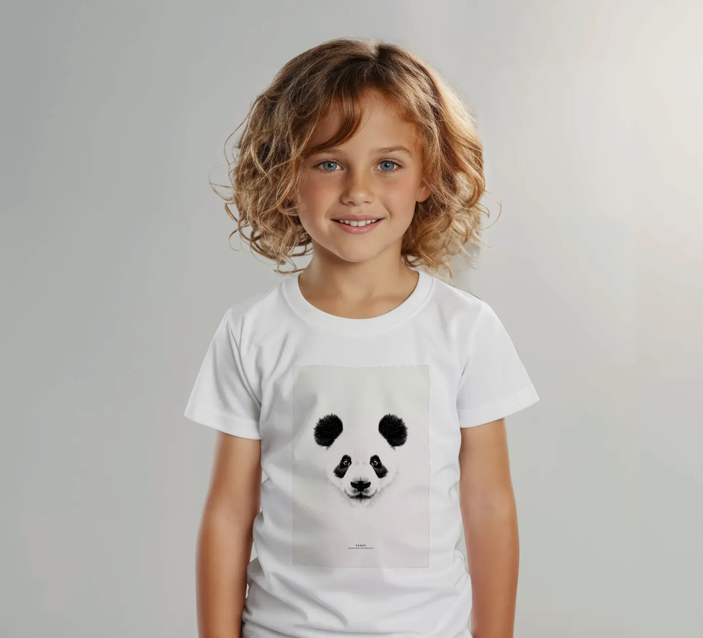 Panda kinder t-shirt van Flora & Fauna