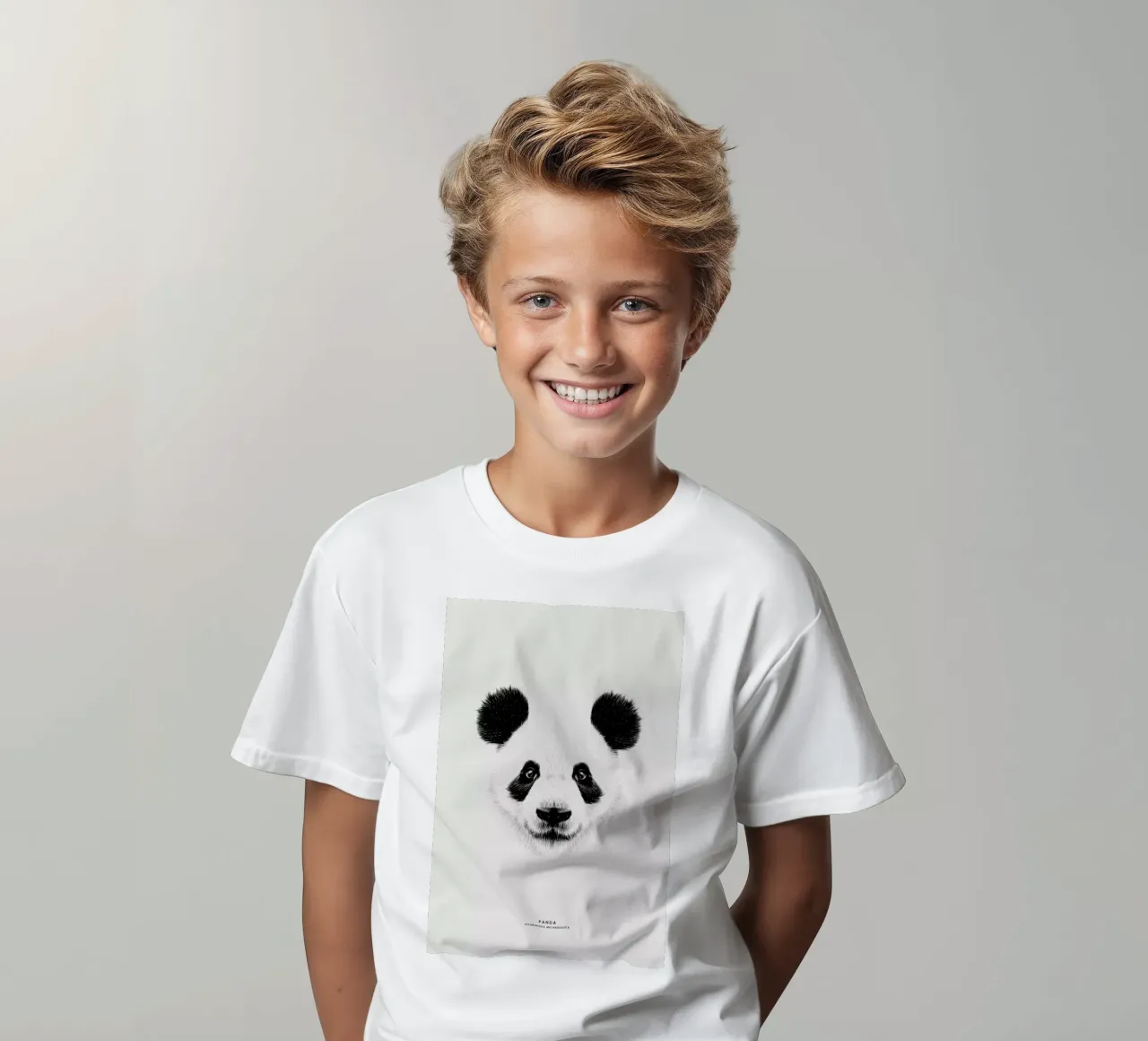 Panda t-shirt bambini da Flora & Fauna