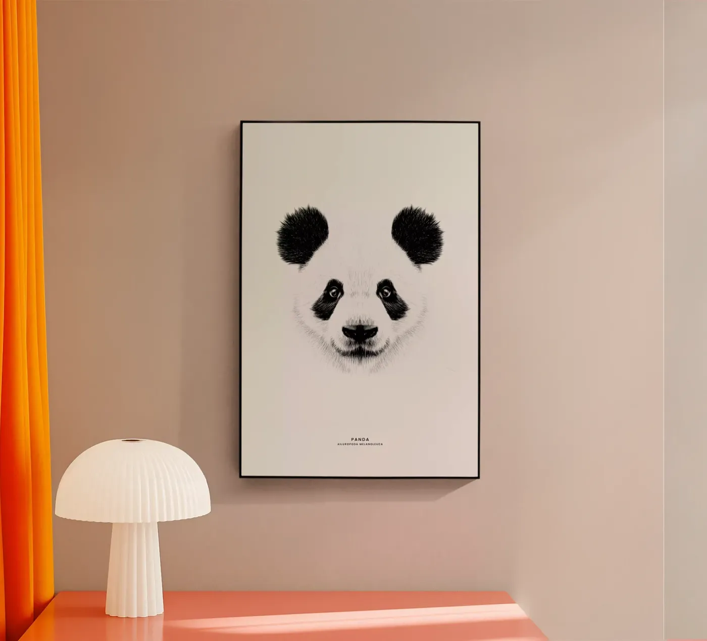 Panda plexiglass da Flora & Fauna
