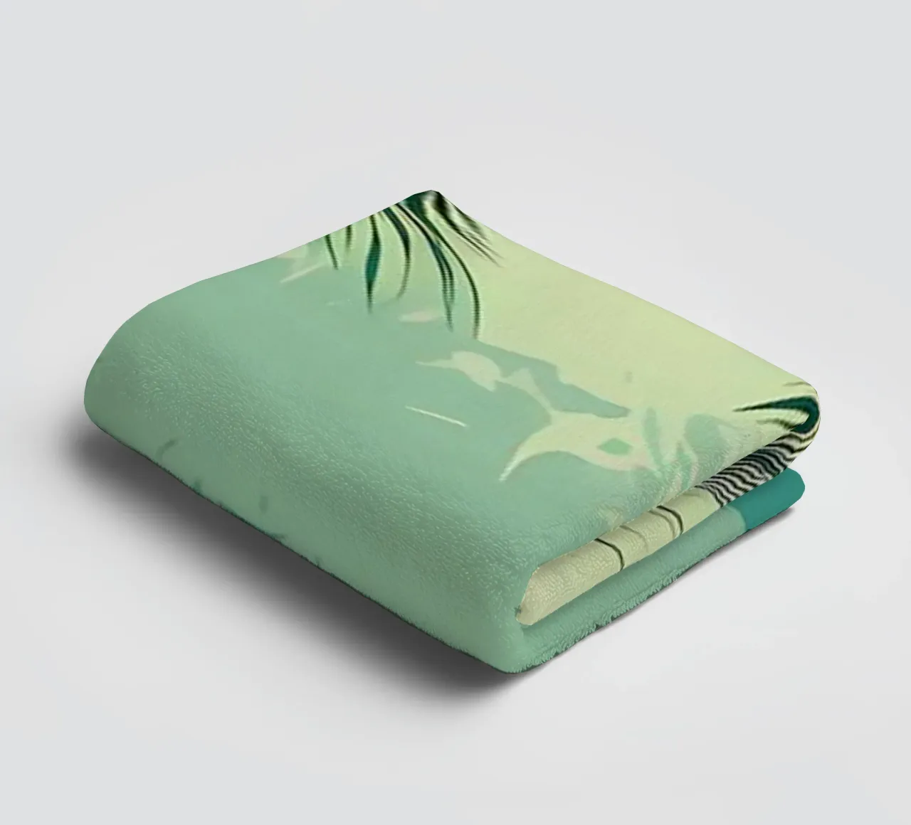 Palm Tree Oasis towel by Matthew Katz