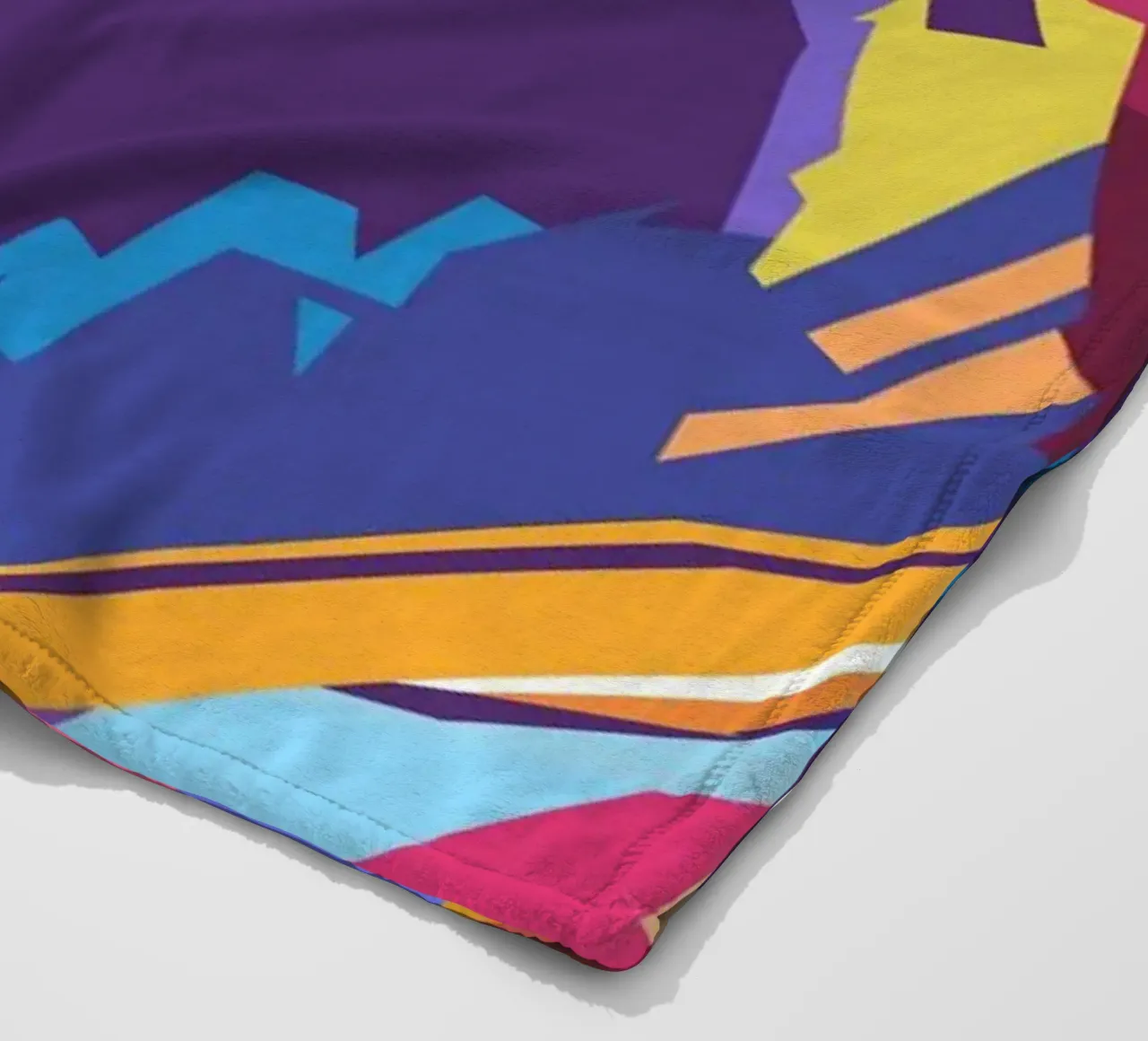 L'iconico giocatore di basket Lebron James pop art coperta in pile da Hantamrata