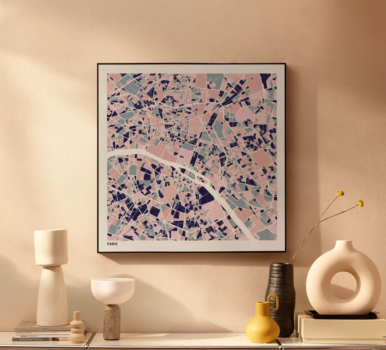 Paris III plexiglass da The Cartography Collection