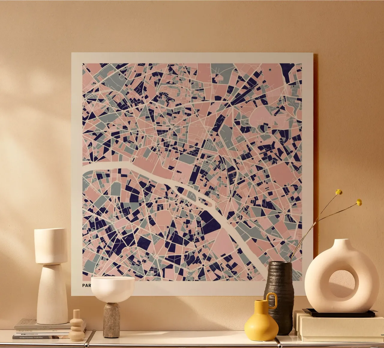 Paris III plexiglass da The Cartography Collection