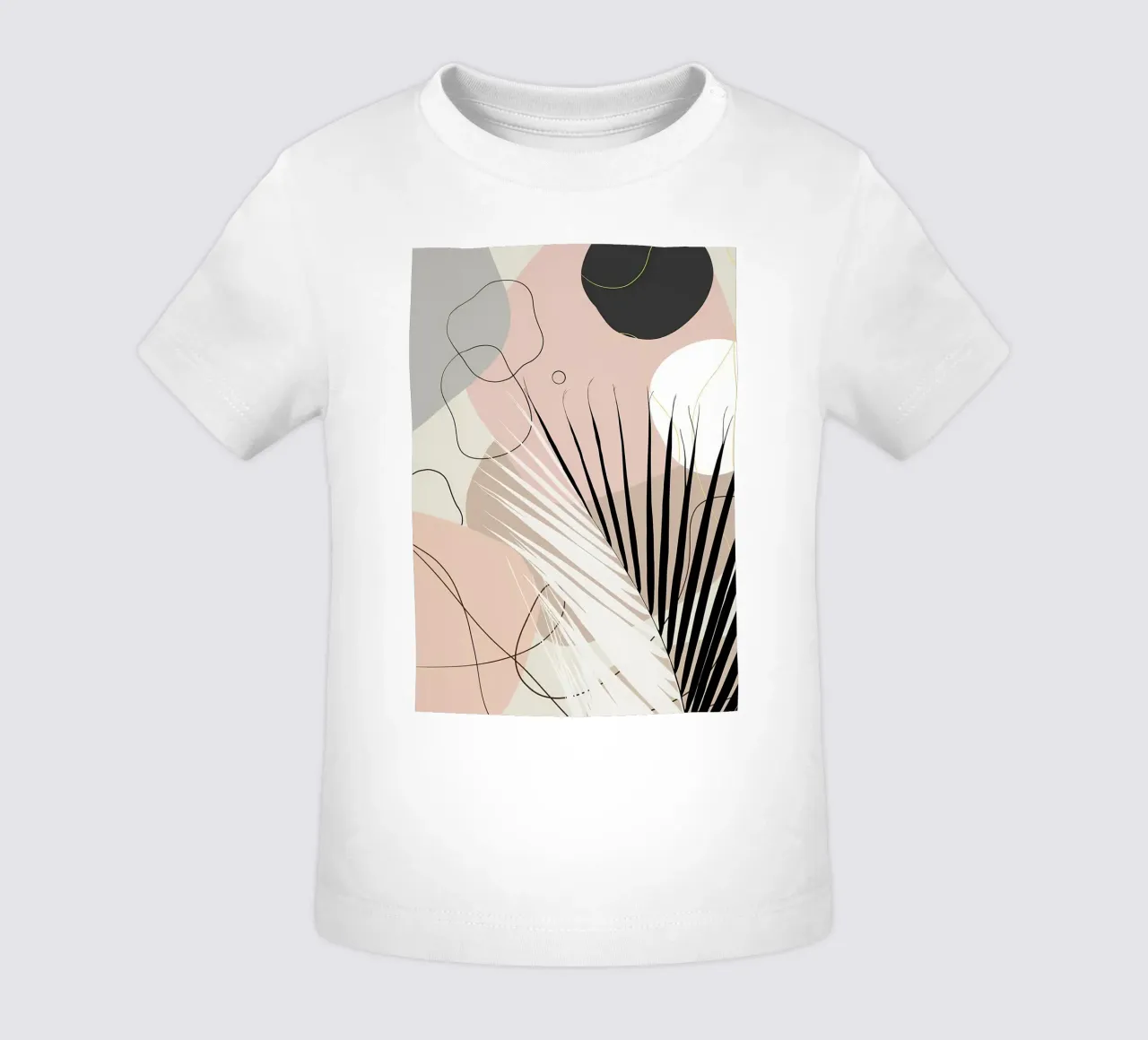 Minimo Yin Yang Palm 1 maglietta neonato da Aiden Garcia