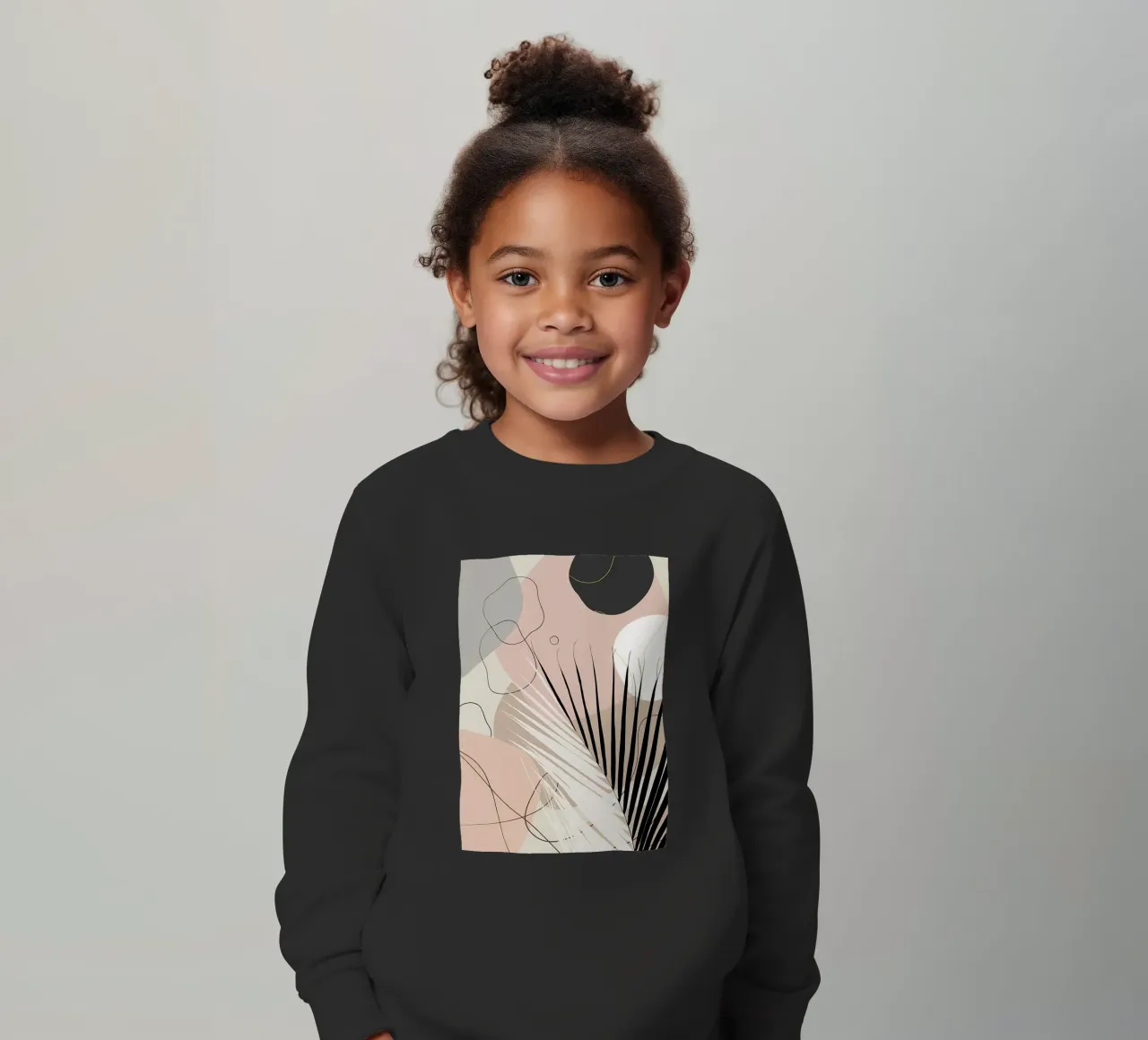 Minimo Yin Yang Palm 1 felpa bambino da Aiden Garcia