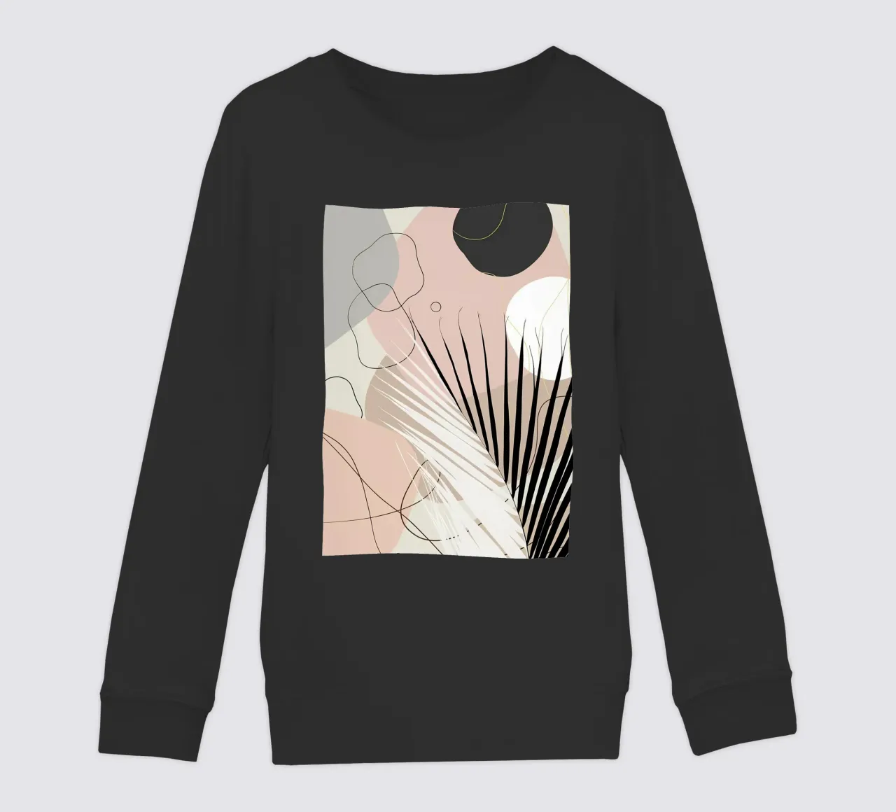 Minimo Yin Yang Palm 1 felpa bambino da Aiden Garcia