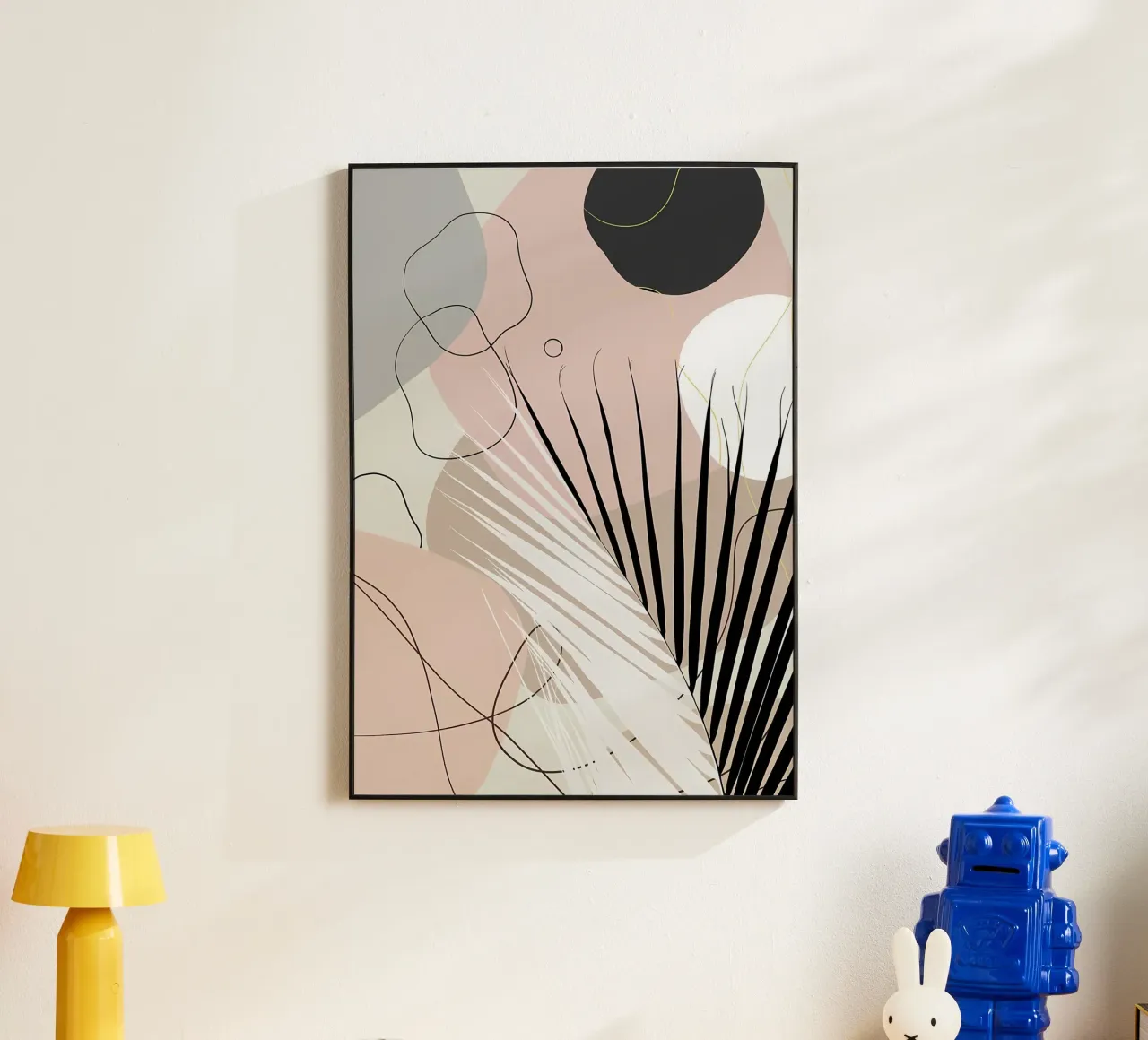 Minimo Yin Yang Palm 1 alluminio dibond da Aiden Garcia