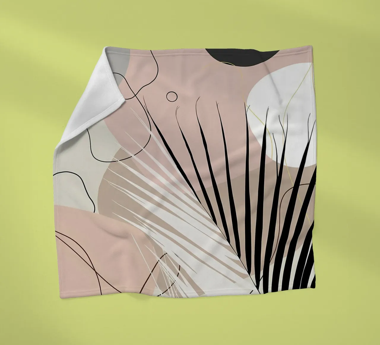 Minimo Yin Yang Palm 1 coperta in pile da Aiden Garcia