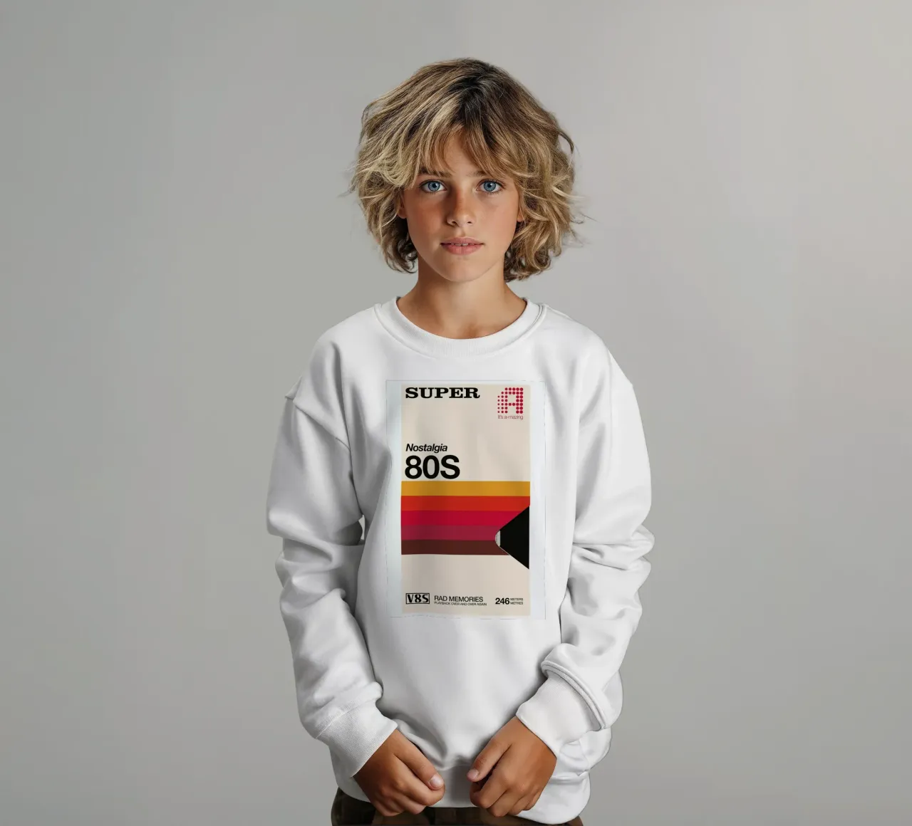 Super Tape Kinder Sweatshirt von Matheus Lopes Castro