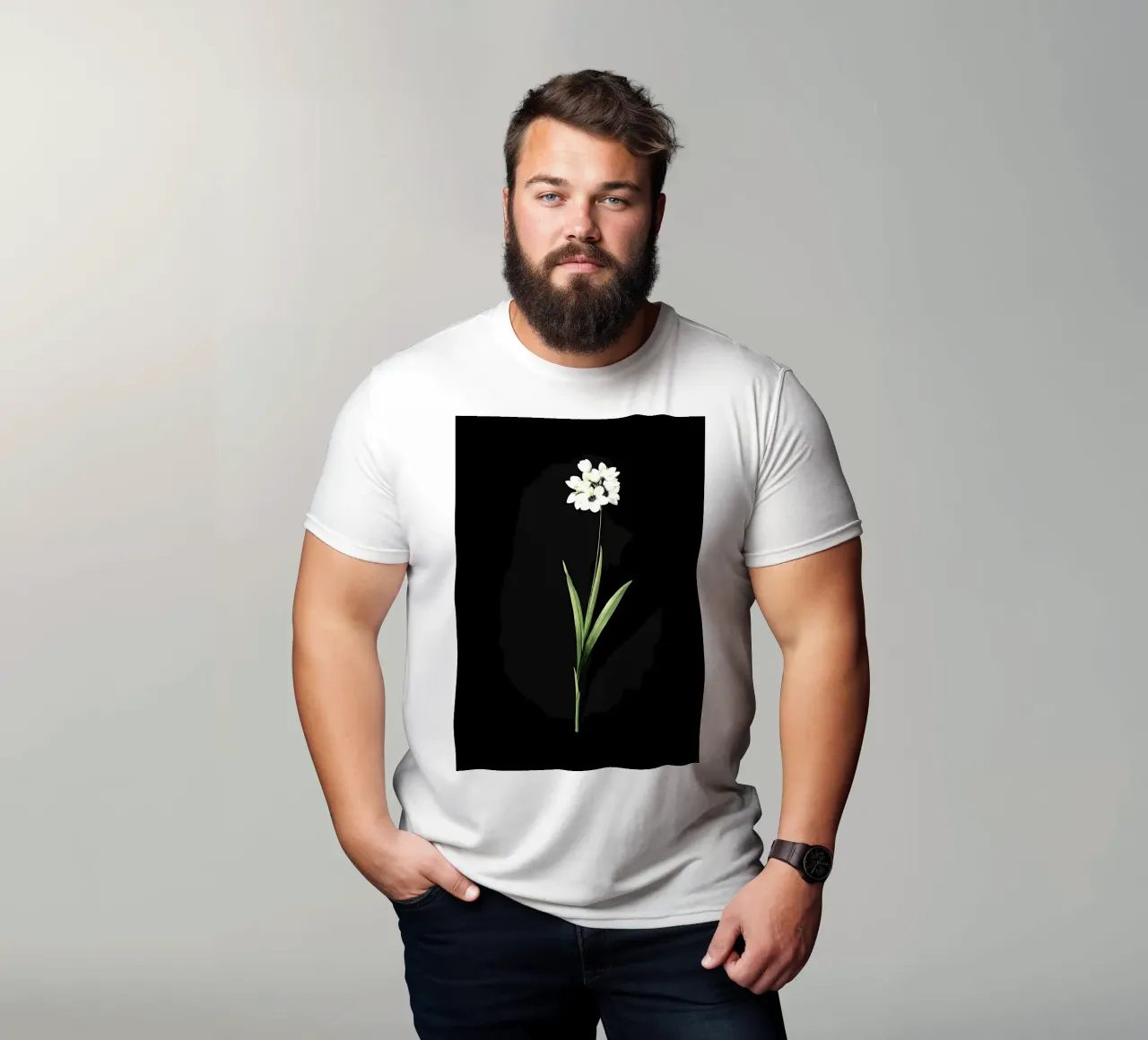 Ixia Maculata d'epoca t-shirt da Nicholas Campbell