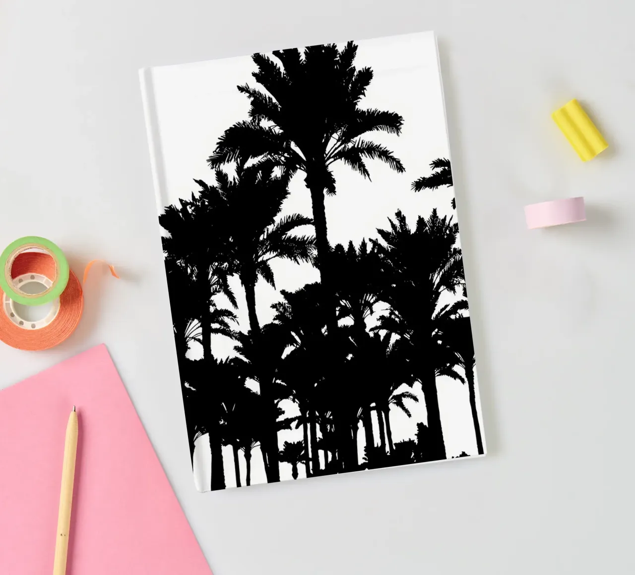 palm tree miami notebook by Matthew Katz